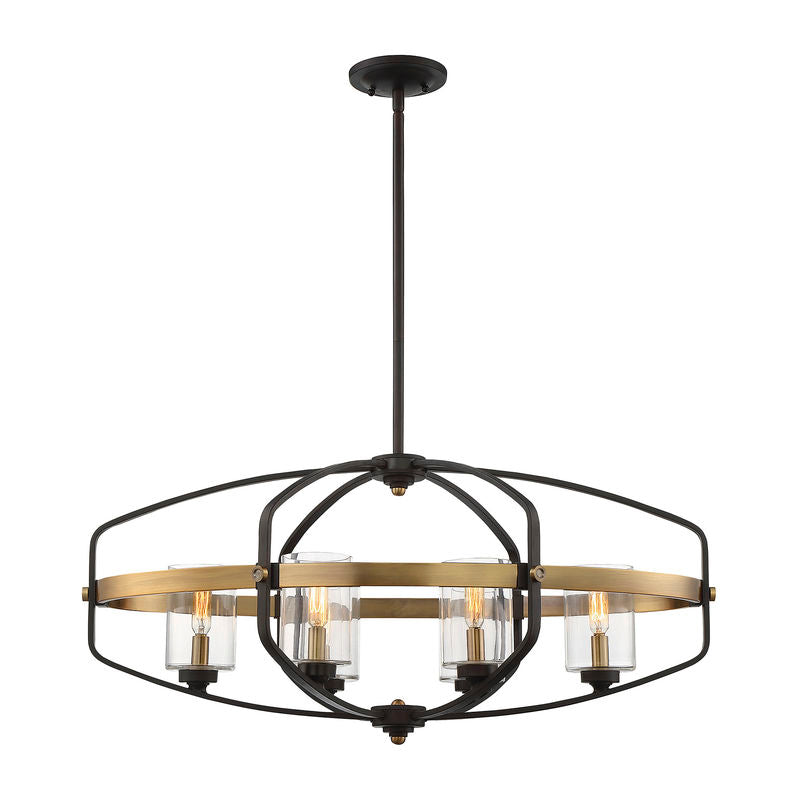 KIRKLAND Chandelier Bronze, Or - 1-8042-6-79 | SAVOYS
