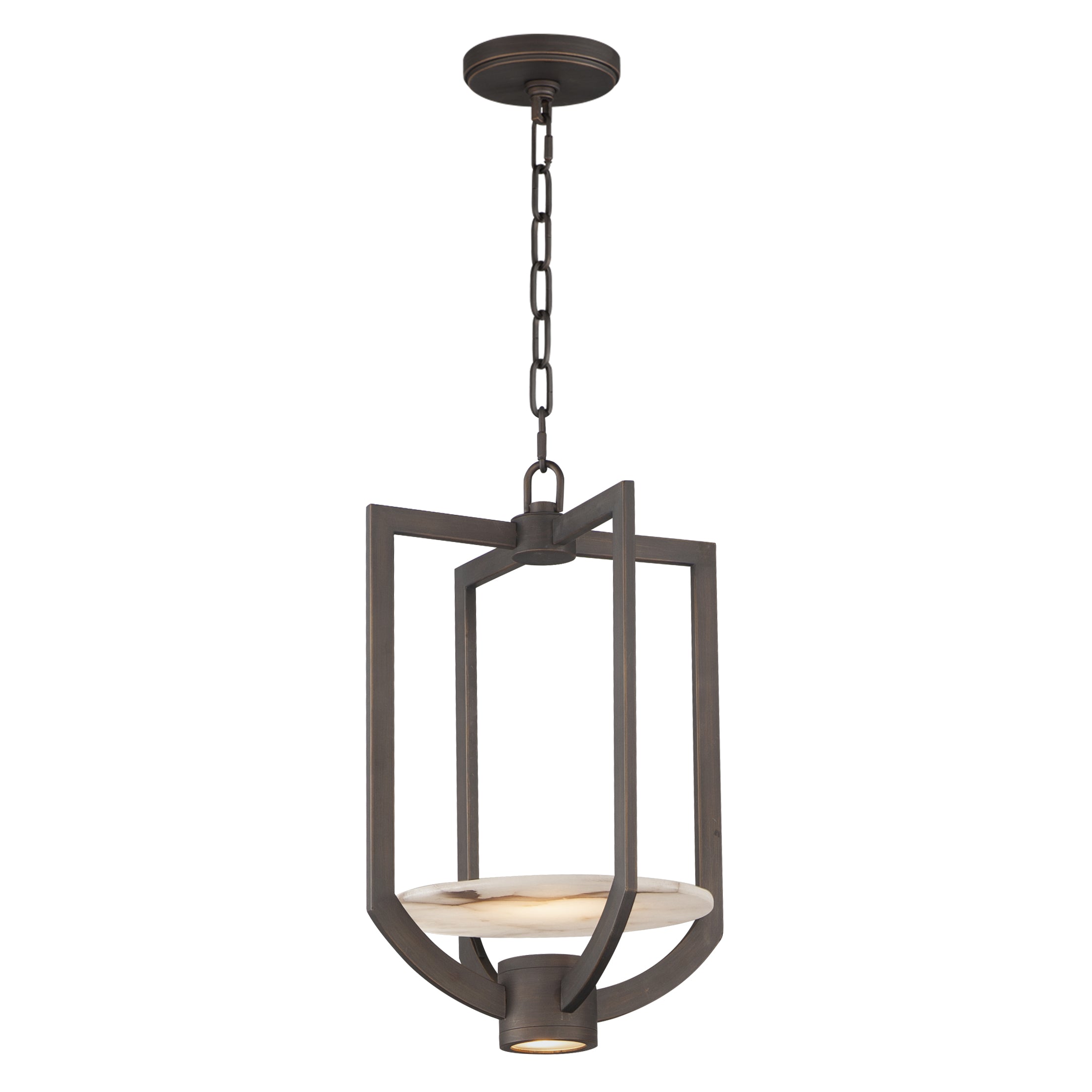 QUARRY Pendant Bronze INTEGRATED LED - 18204WADBZ | MAXIM/ET2