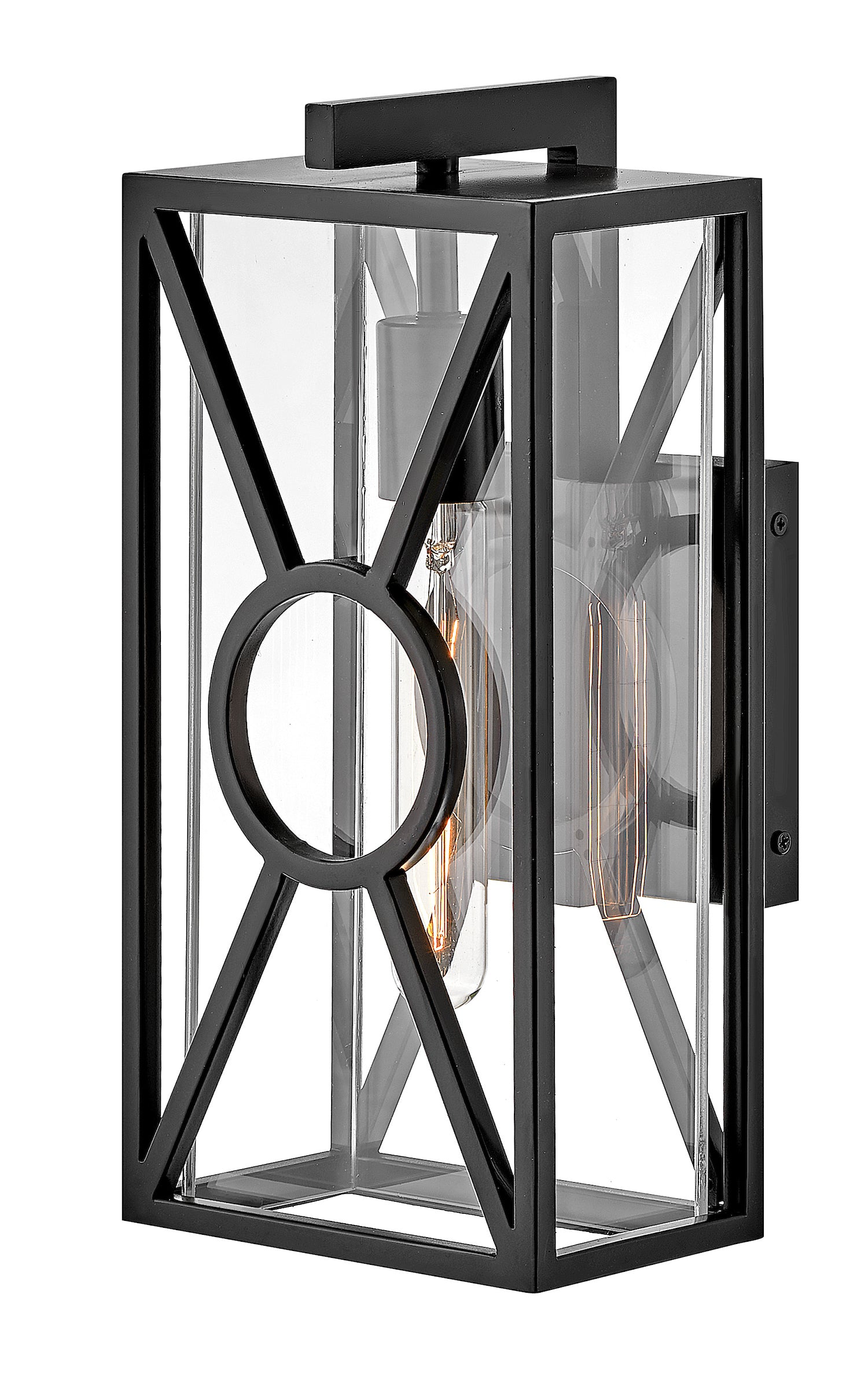 BRIXTON Outdoor sconce Black - 18370BK | HINKLEY