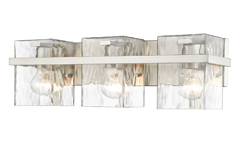 BENNINGTON Bathroom wall sconce Nickel - 1938-3V-BN | Z-LITE