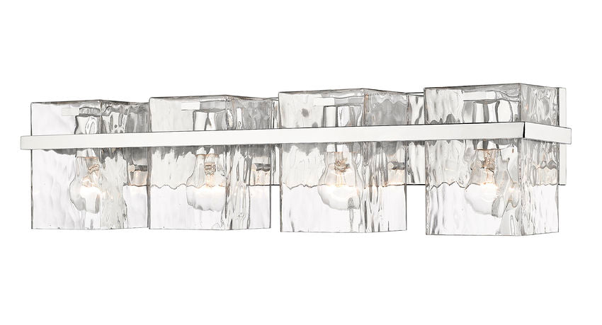 BENNINGTON Bathroom wall sconce Chrome - 1938-4V-CH | Z-LITE