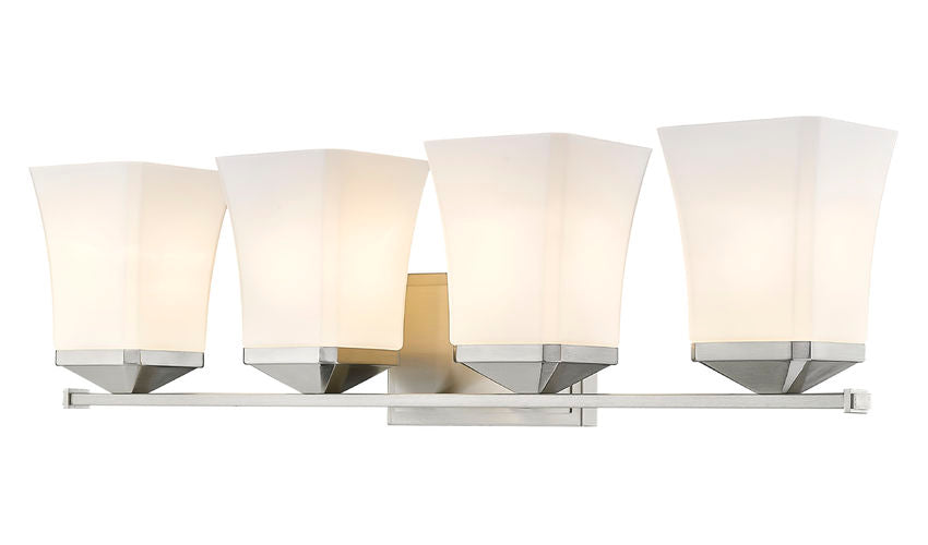 DARCY Bathroom wall sconce Nickel - 1939-4V-BN | Z-LITE