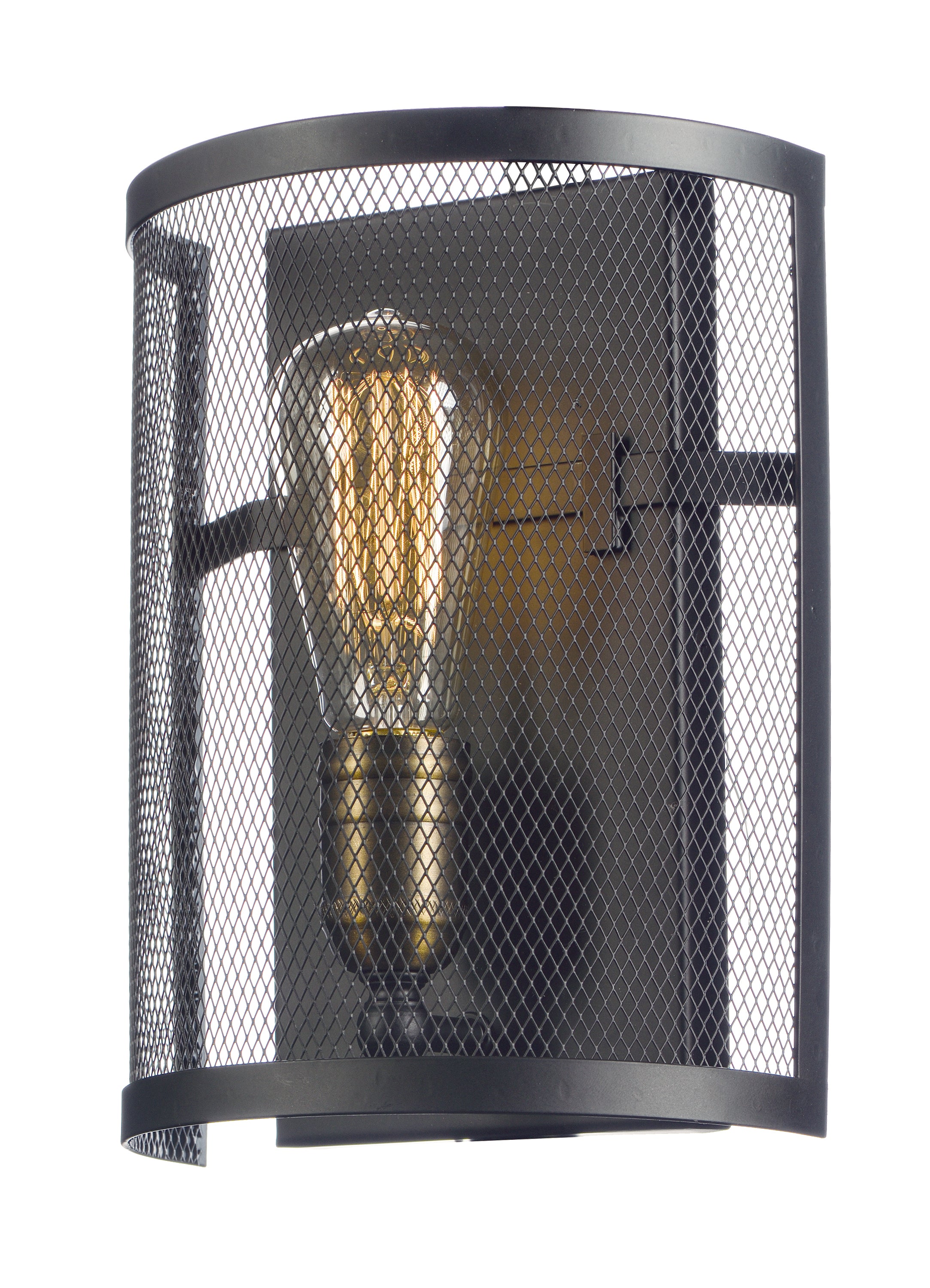 PALLADIUM Sconce Black, Gold - 20112BKNAB/BUI | MAXIM/ET2
