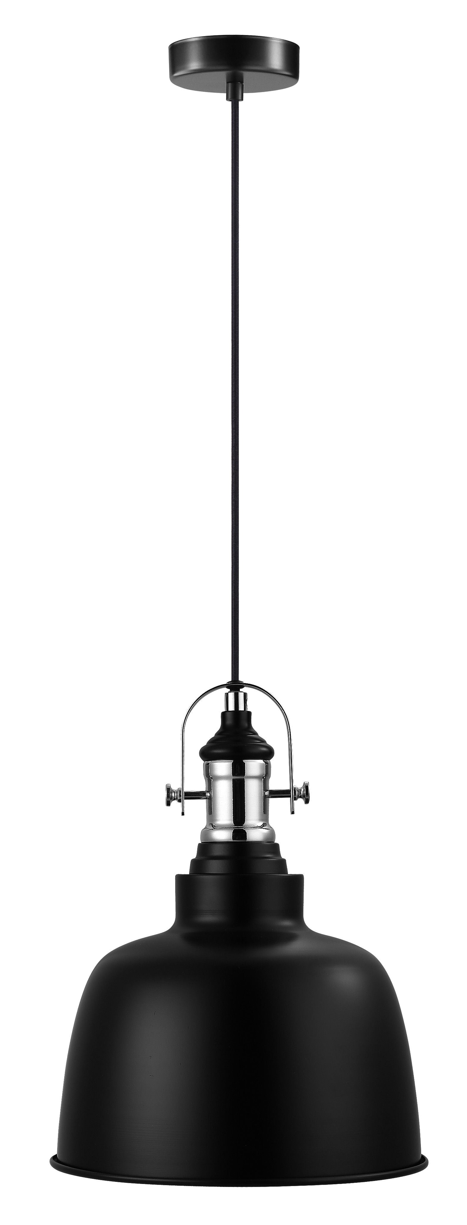 Gilwell Suspension simple Chrome, Noir - 202423A | EGLO