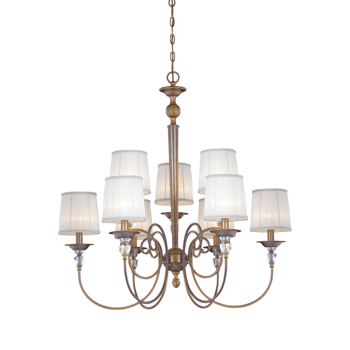 LOCKSLEY Chandelier Bronze - 20303-013 | EUROFASE