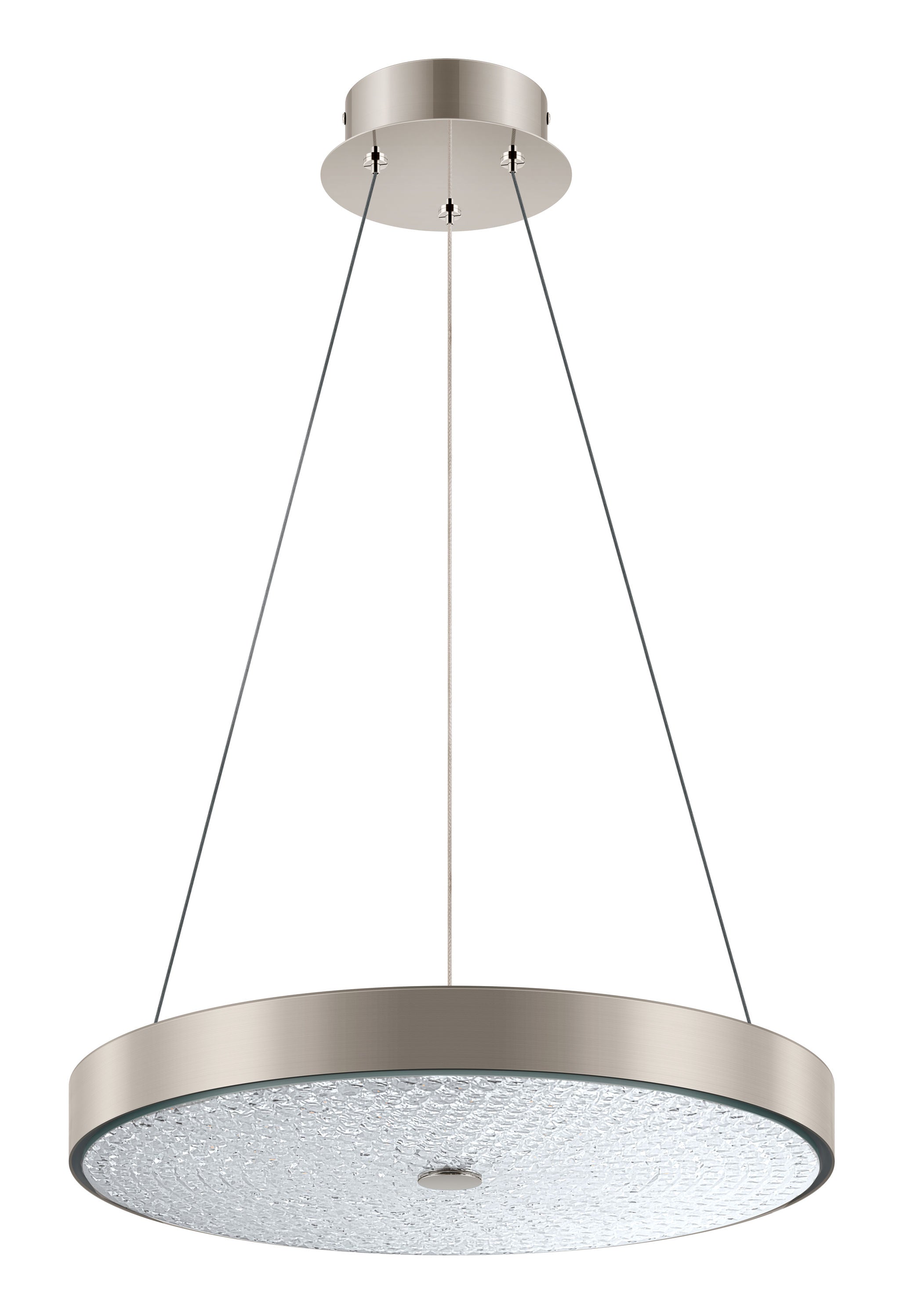 Arezzo 3 Pendant Stainless steel INTEGRATED LED - 203449A | EGLO