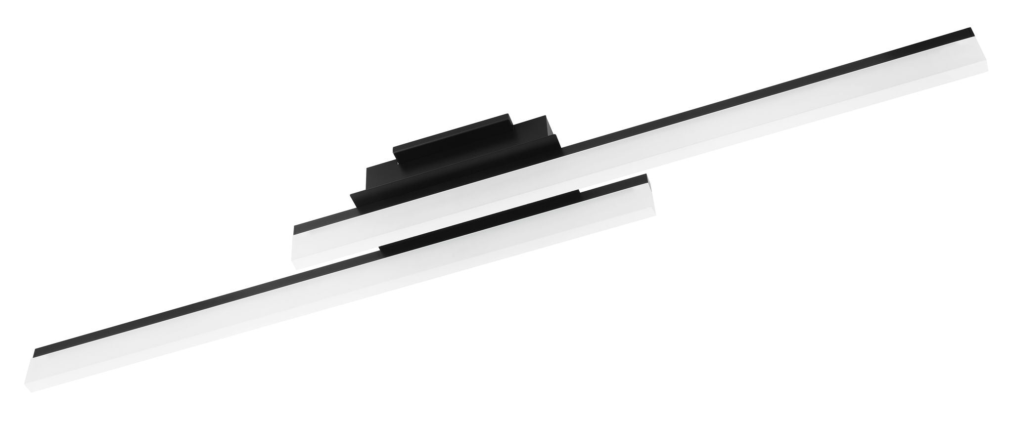 Palmital 1 Flush mount Black INTEGRATED LED - 204055A | EGLO