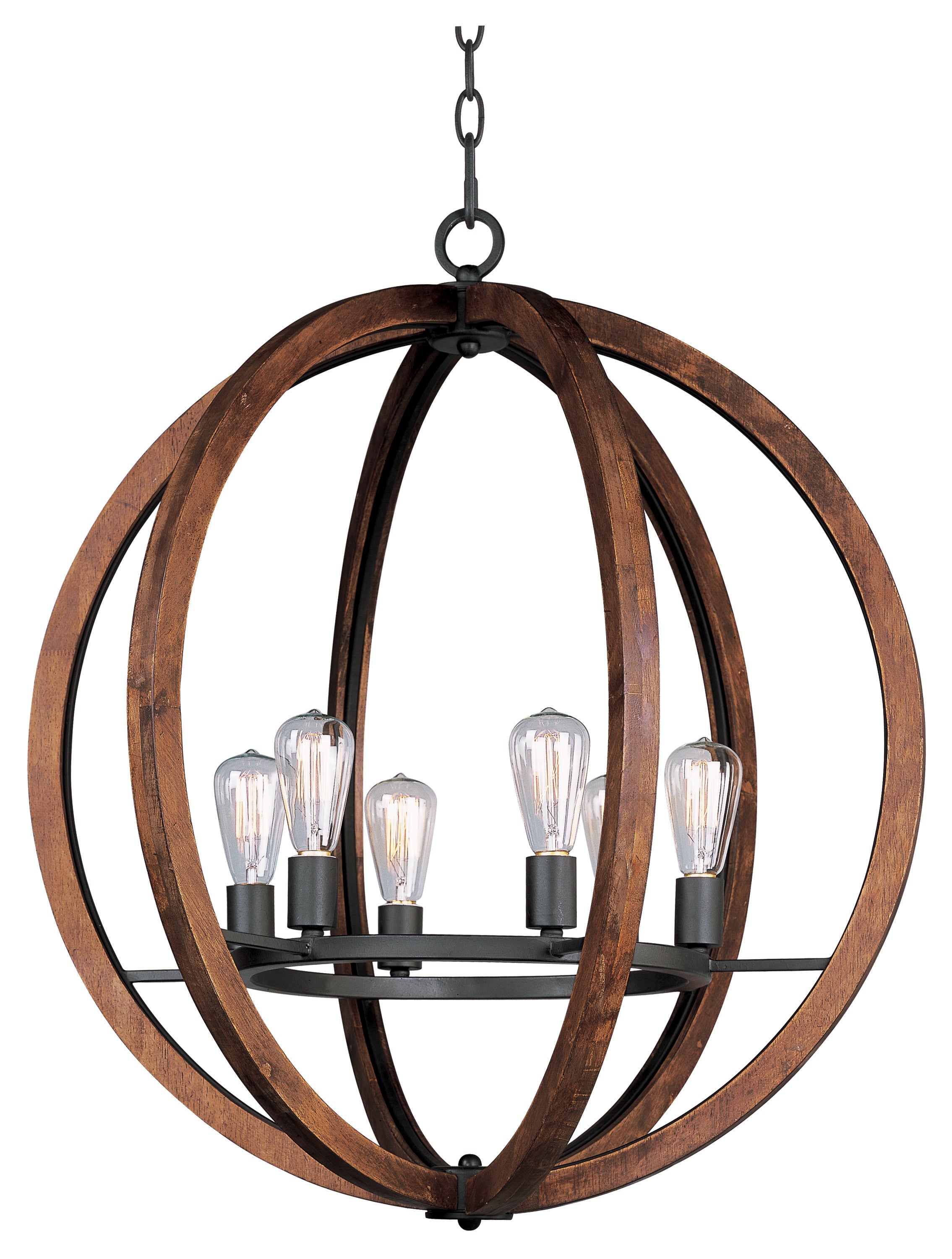BODEGA-BAY Chandelier Noir - 20918APAR | MAXIM/ET2