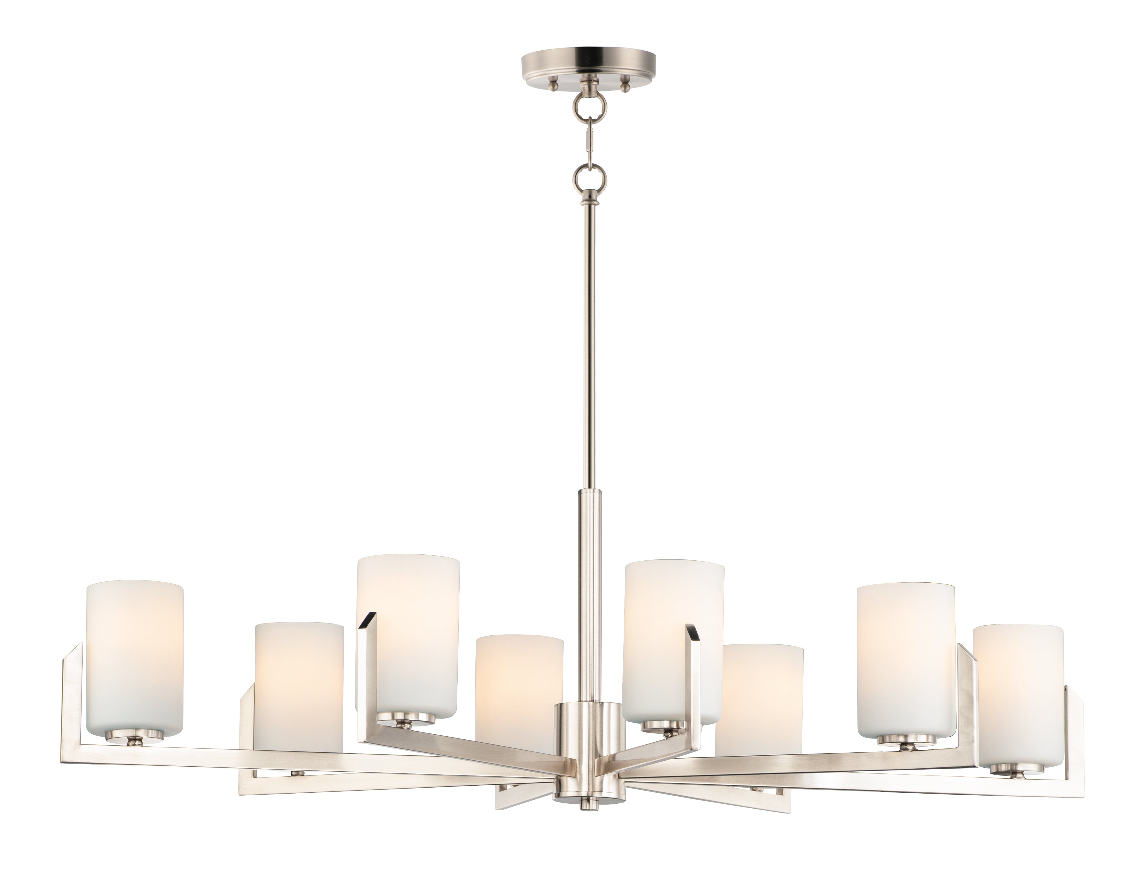 DART Chandelier Nickel - 21288SWSN | MAXIM / ET2