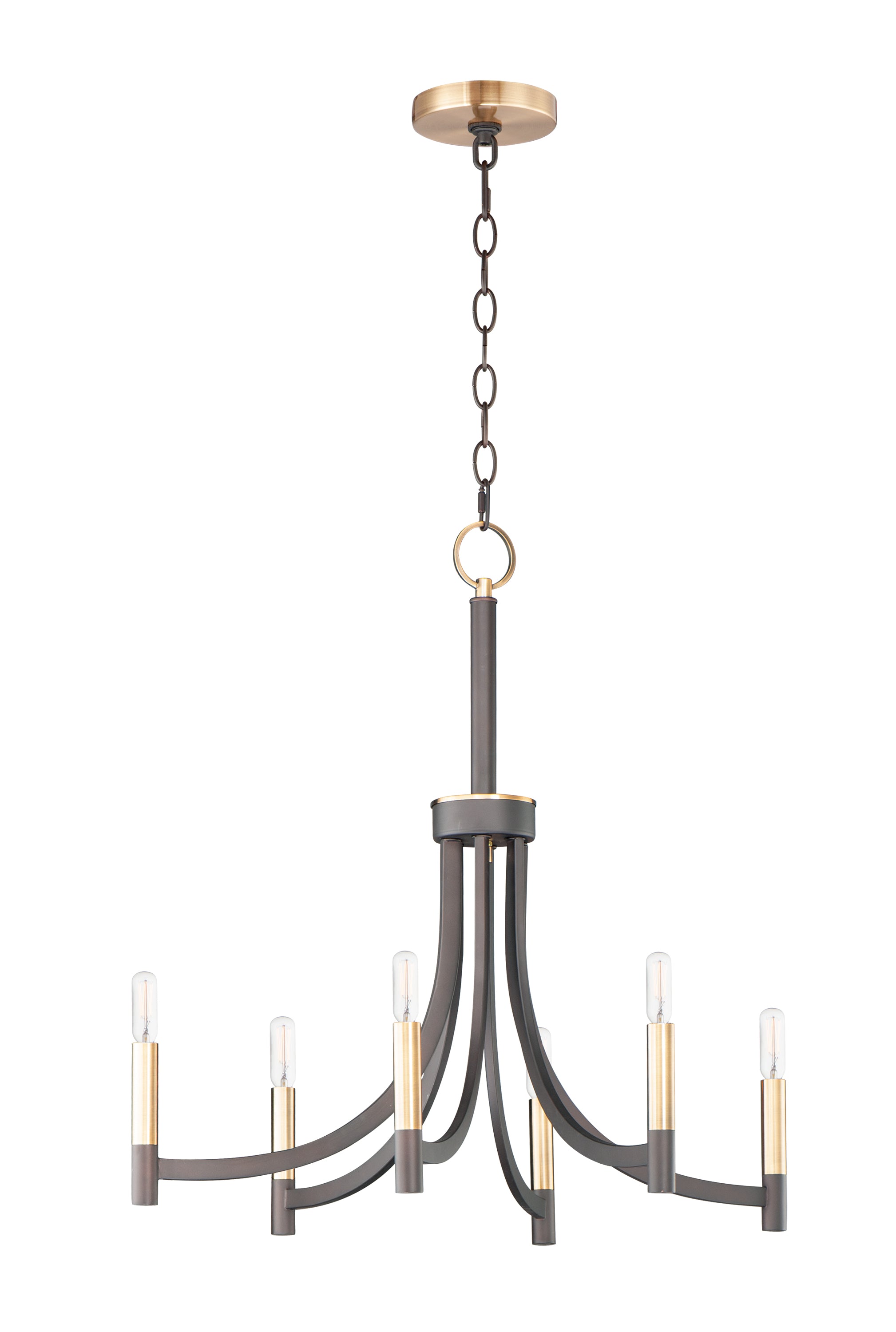 LYNDON Chandelier Bronze, Gold - 21526BZAB | MAXIM/ET2
