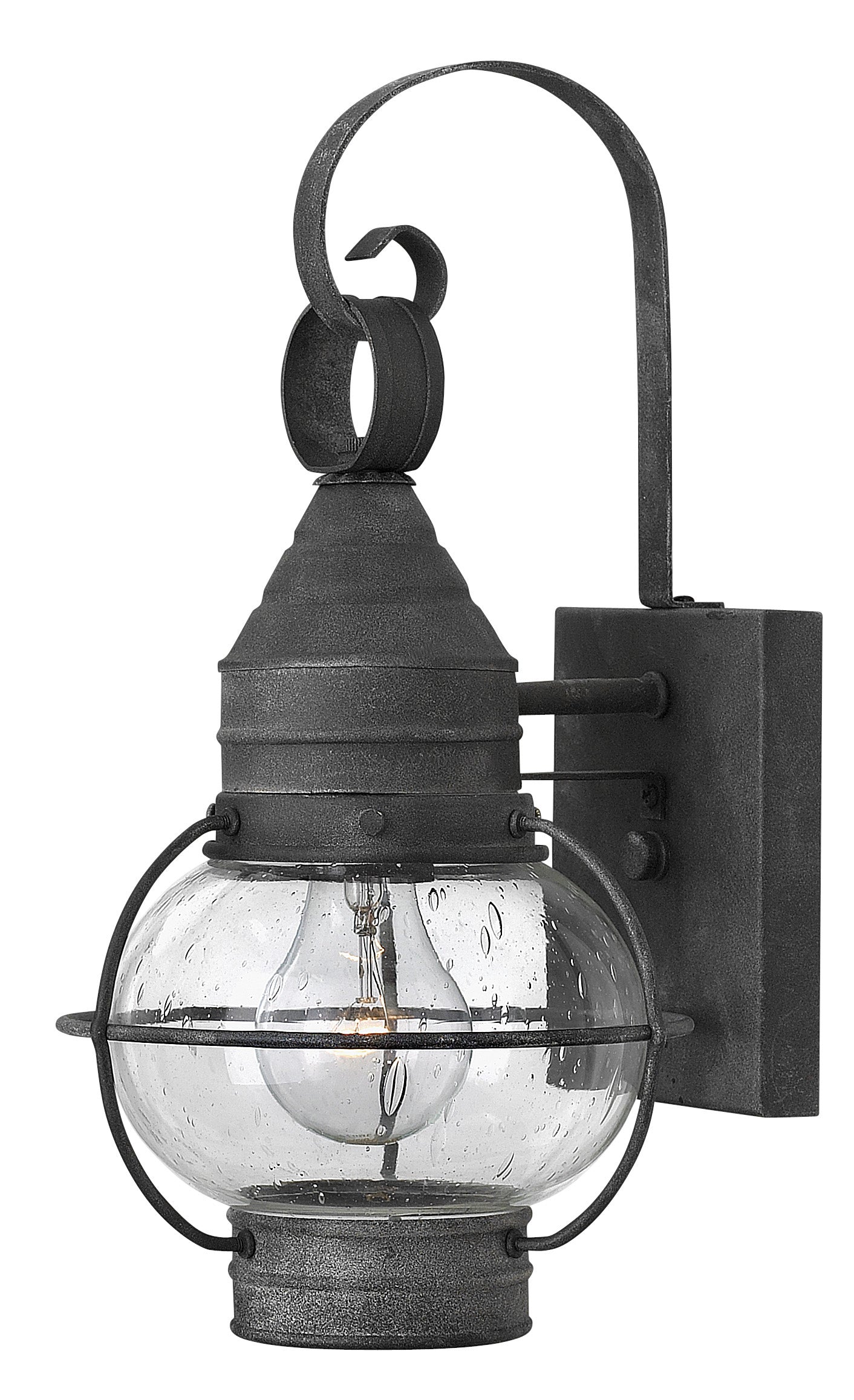 CAPE COD Outdoor sconce Black - 2206DZ | HINKLEY