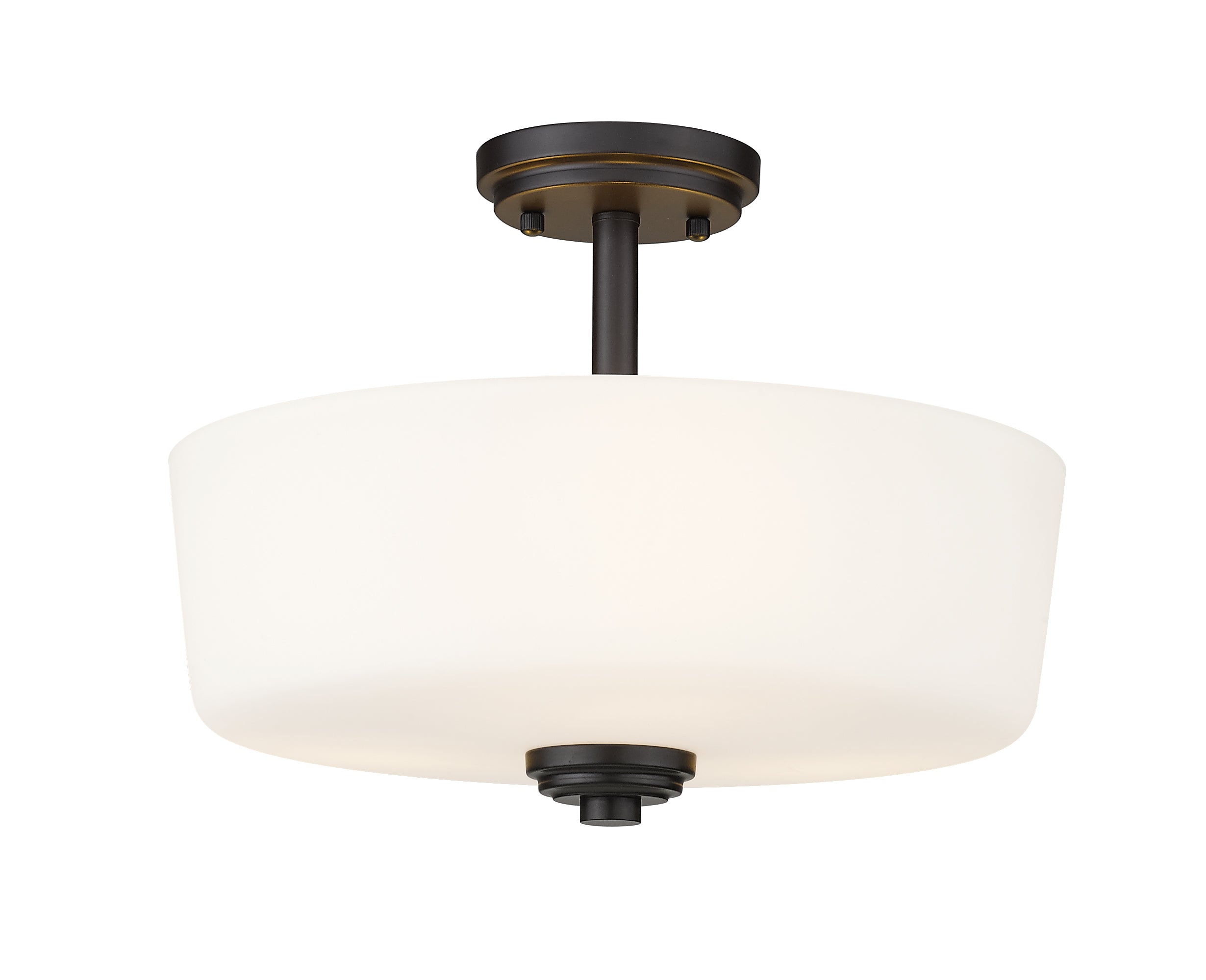 ARLINGTON Semi-Flush mount Bronze - 220SF3 | Z-LITE