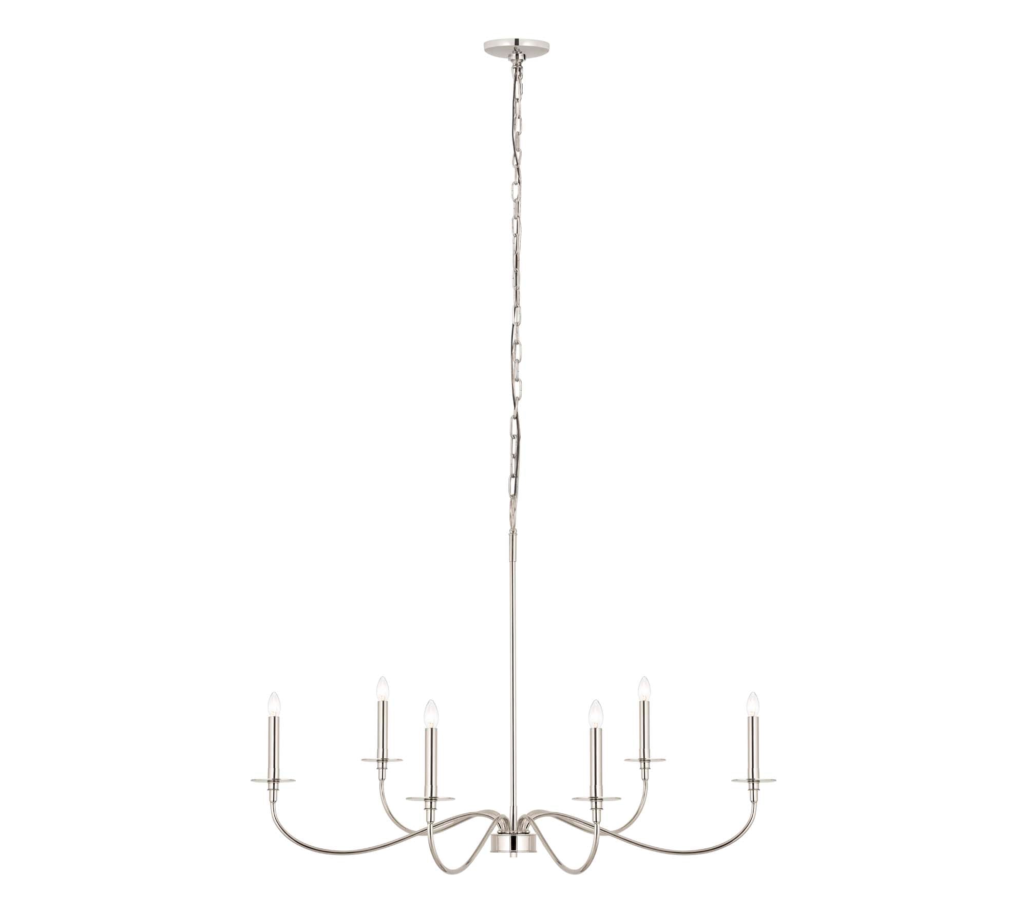 ARRINGTON Chandelier Nickel - 2301-42PN | Z-LITE