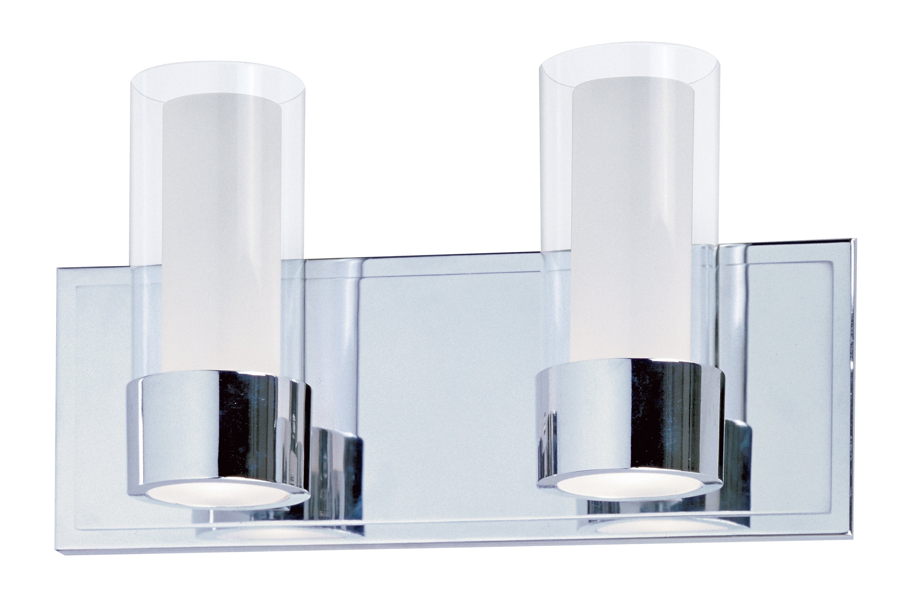 SILO Bathroom sconce Chrome - 23072CLFTPC/BUL | MAXIM/ET2