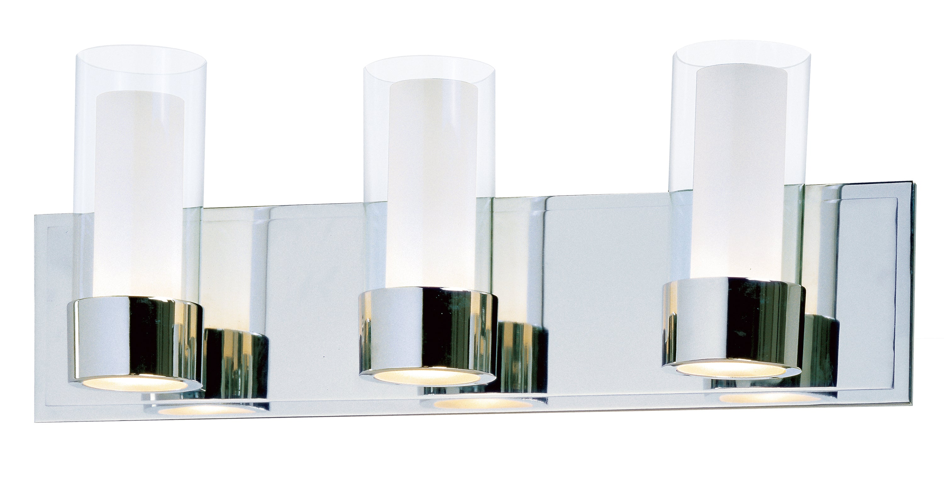 SILO Bathroom sconce Chrome - 23073CLFTPC/BUL | MAXIM/ET2