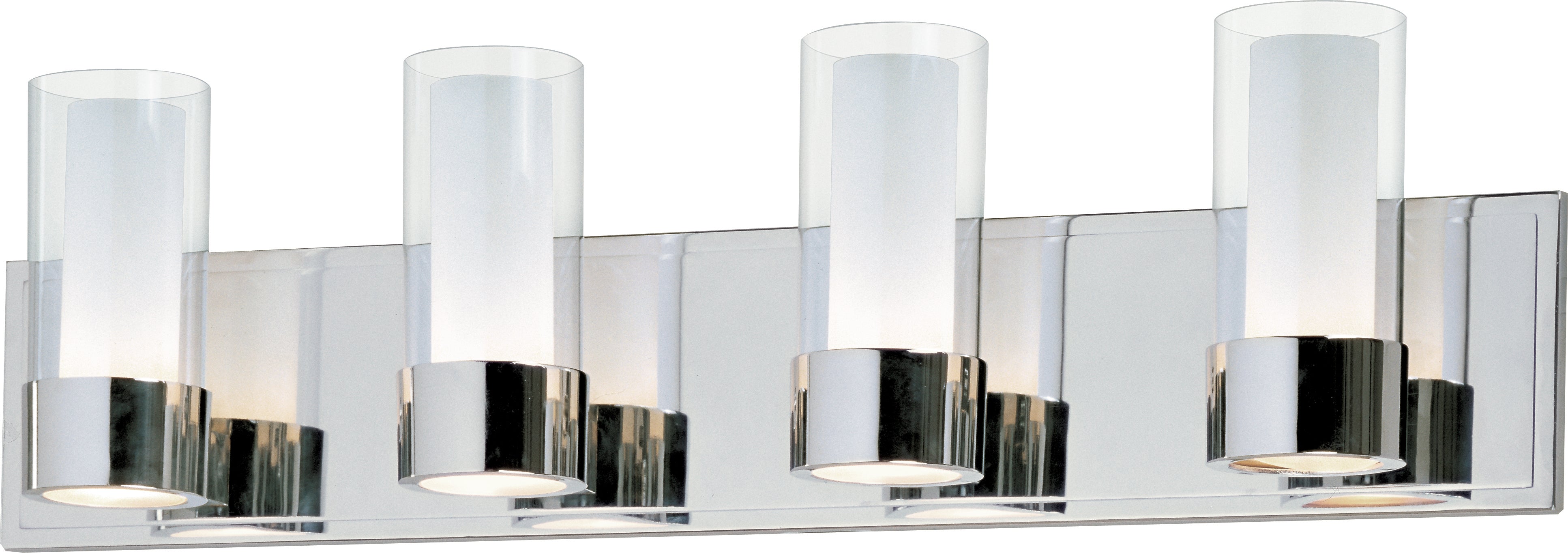 SILO Bathroom sconce Chrome - 23074CLFTPC/BUL | MAXIM/ET2