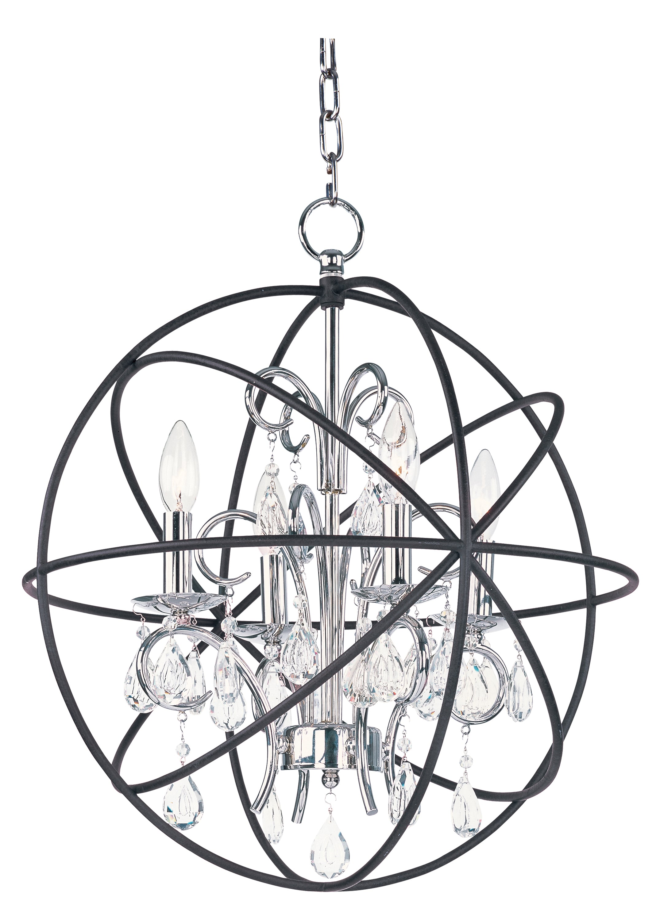 ORBIT Pendant Black, Nickel - 25142ARPN | MAXIM/ET2