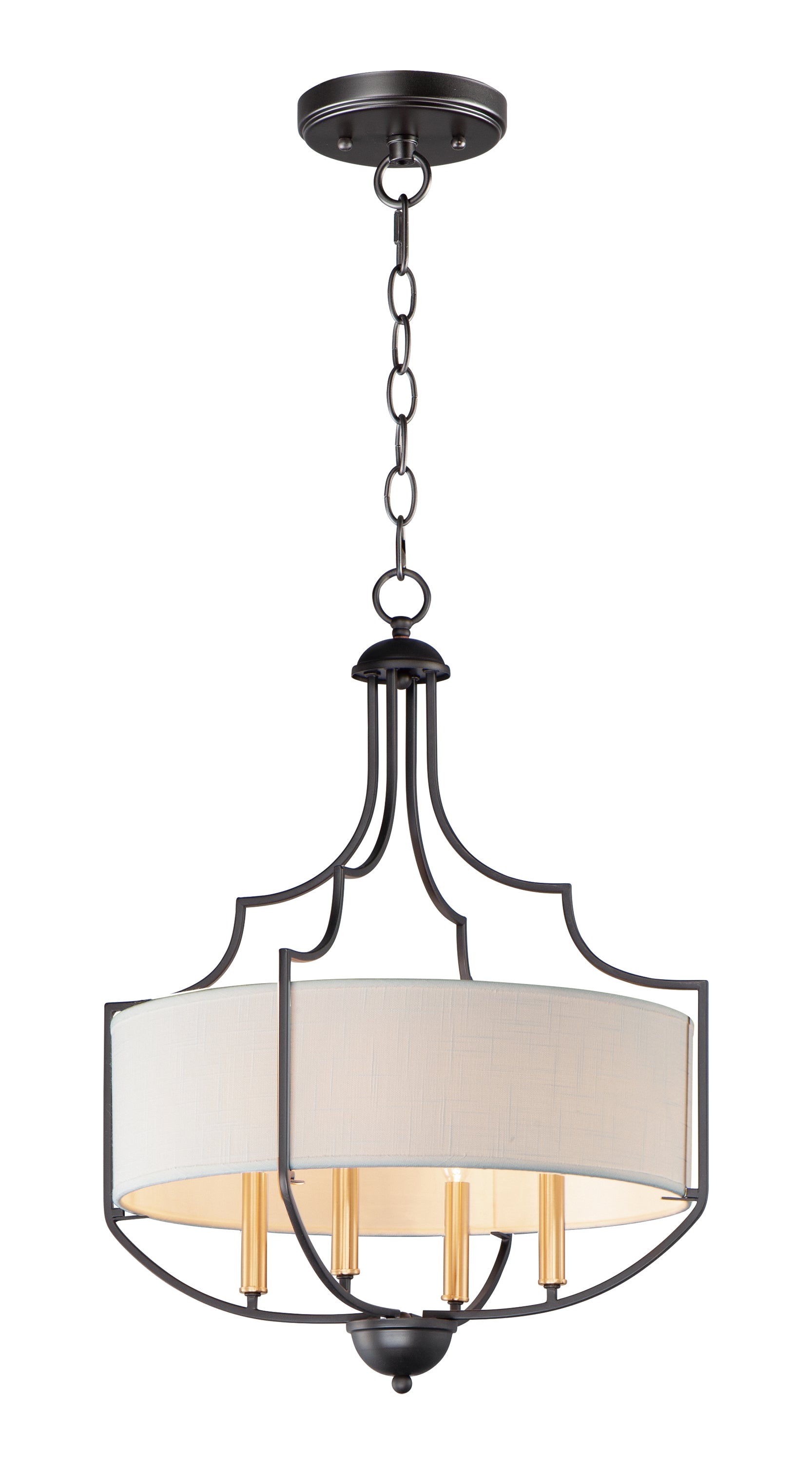 SAVANT Chandelier Bronze, Or - 25284WLBZAB | MAXIM/ET2