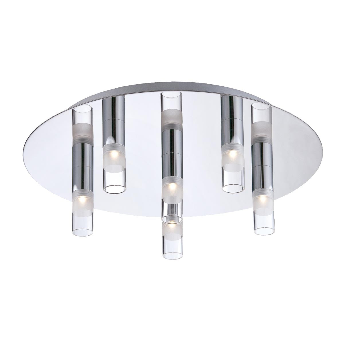 CUBE Flush mount Chrome - 25675-016 INTEGRATED LED  | EUROFASE