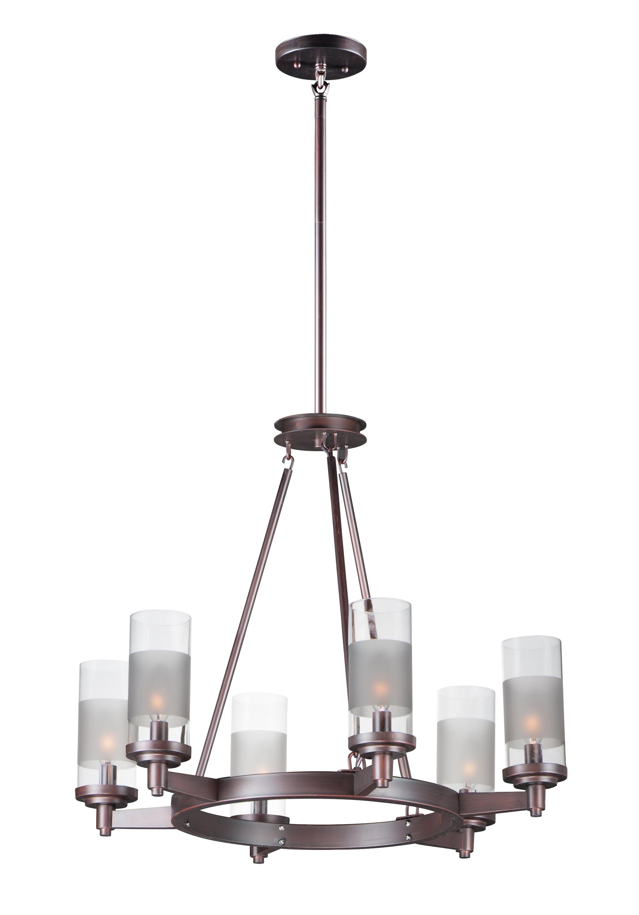 CRESCENDO Chandelier Bronze - 26326CLFTOI | MAXIM/ET2