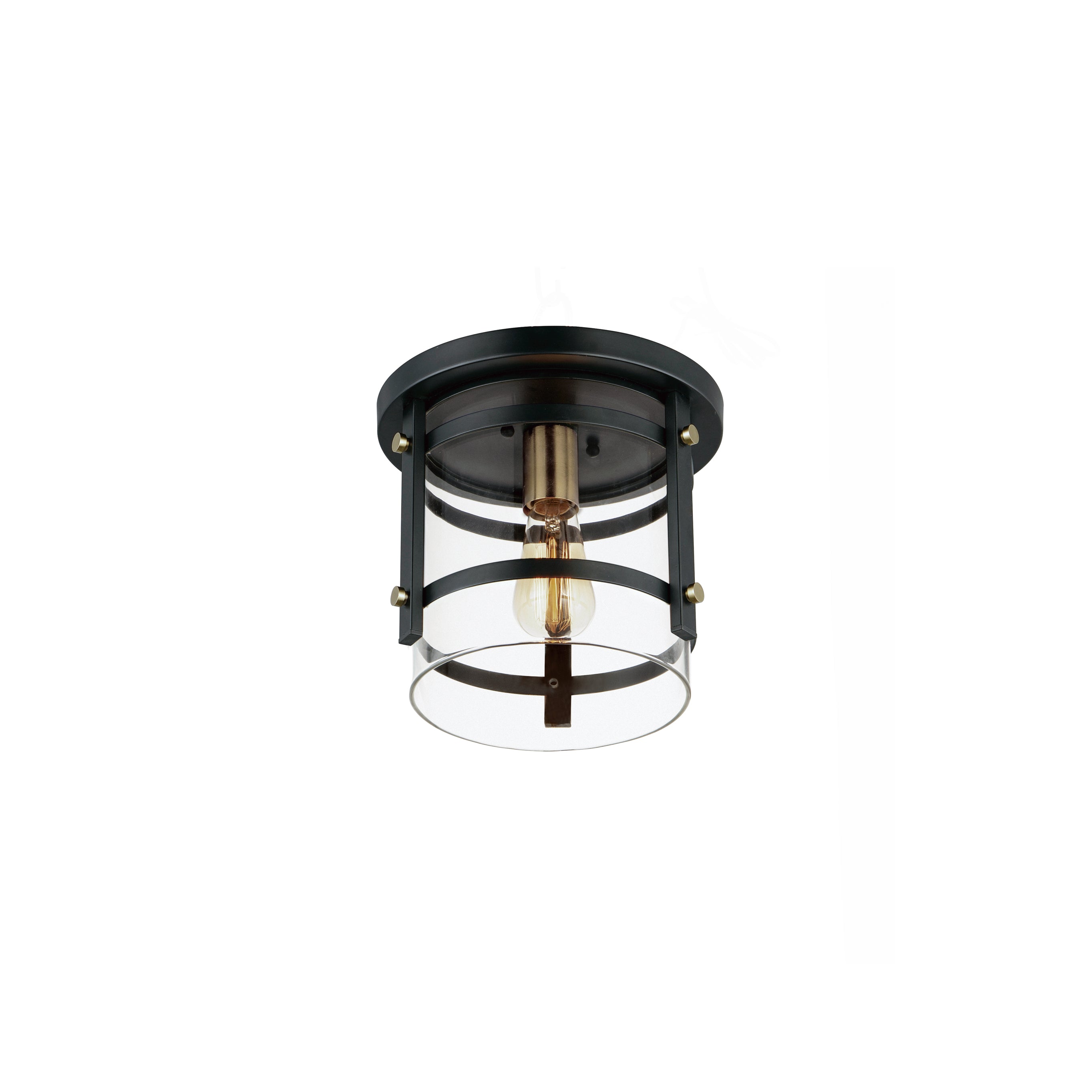 CAPITOL Flush mount Black, Gold - 2641BKAB | MAXIM/ET2