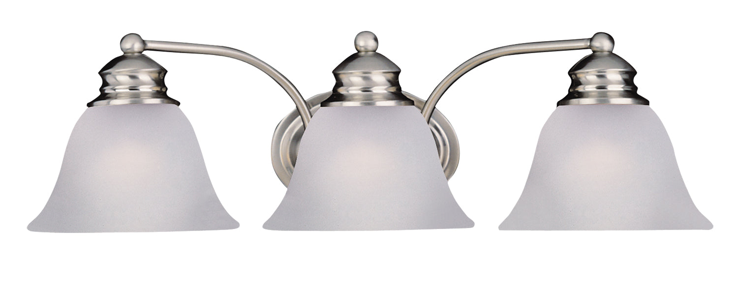 MALAGA Murale salle de bain Nickel - 2688FTSN | MAXIM/ET2