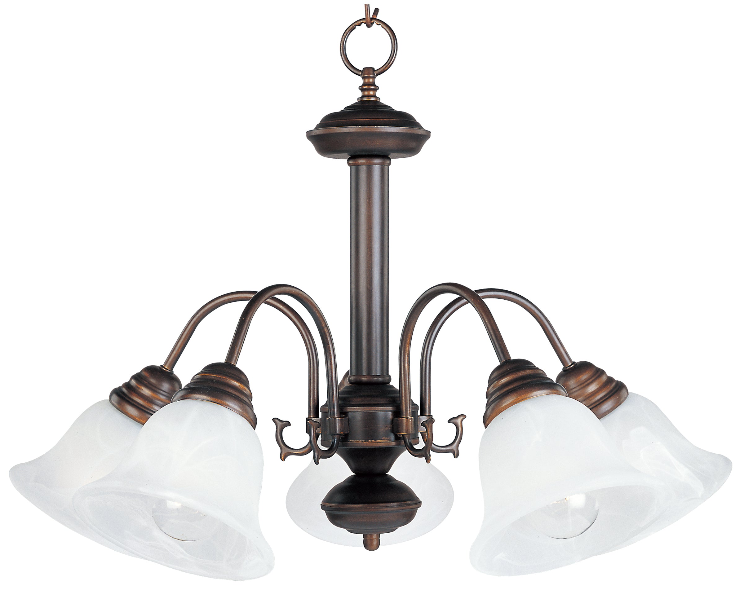 MALAGA Chandelier Bronze - 2698MROI | MAXIM/ET2
