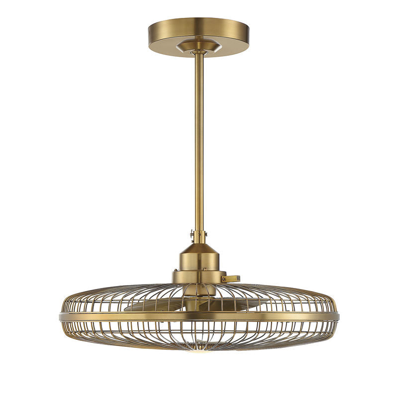 WETHERBY Ceiling fan Gold INTEGRATED LED - 29-FD-122-322 | SAVOYS