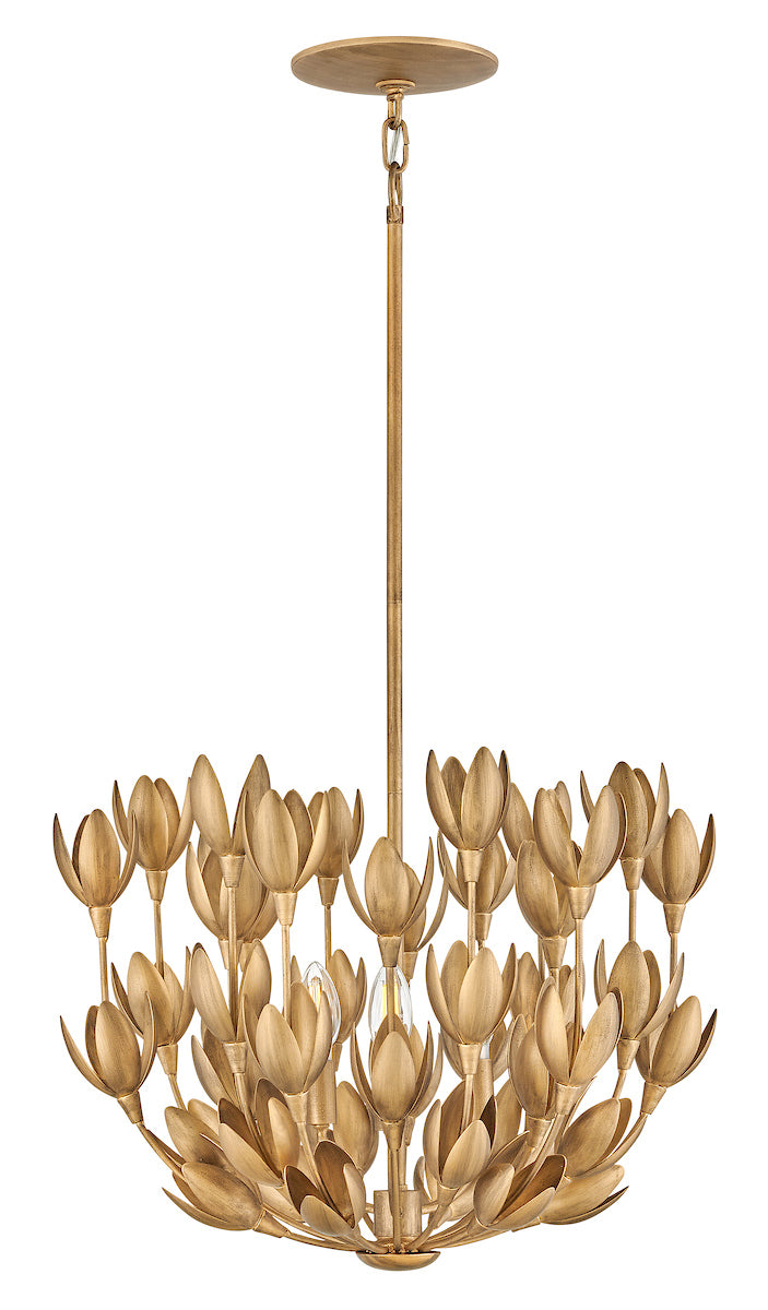 FLORA Chandelier Or - 30011BNG | HINKLEY