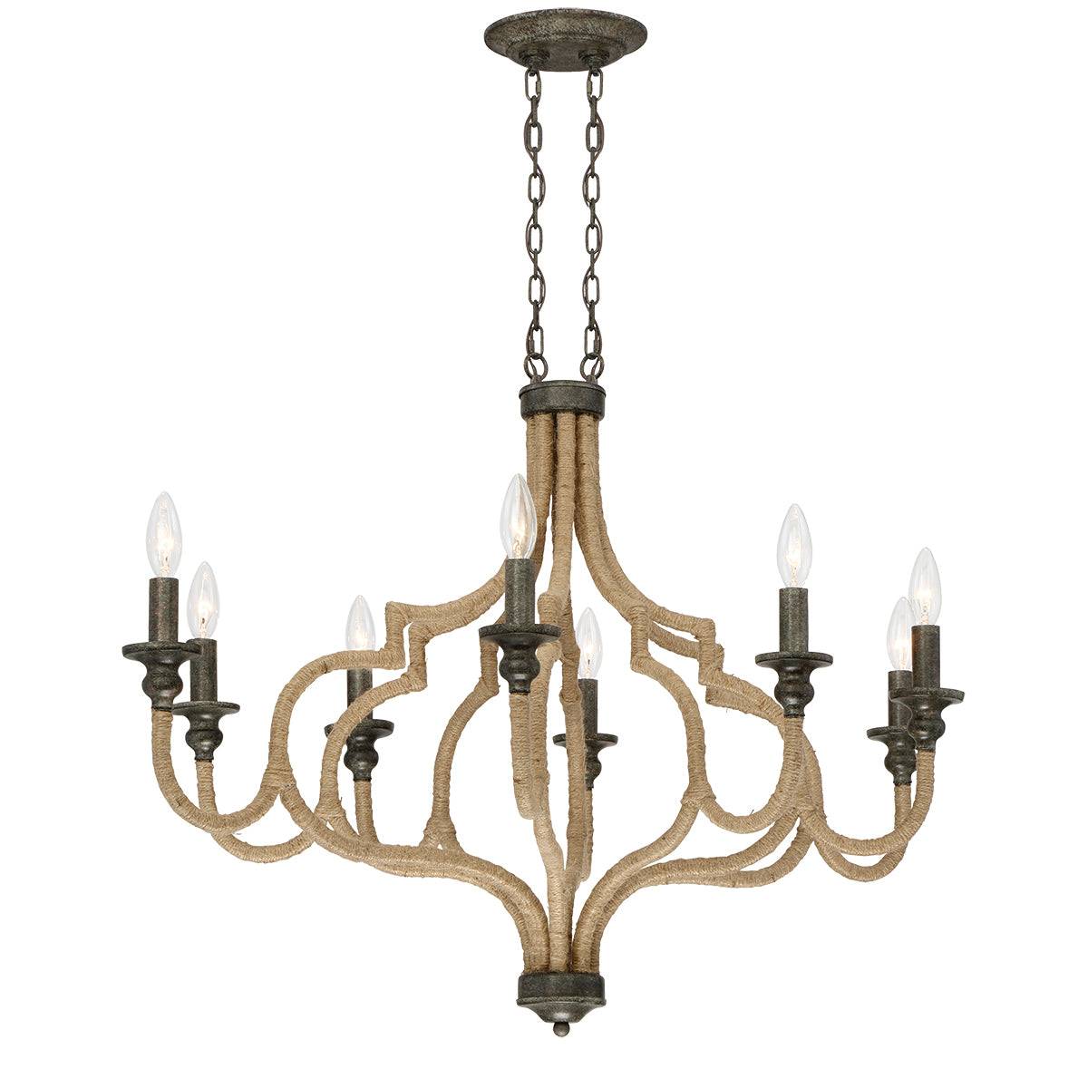 CORDA Chandelier Bronze - 30019-010 | EUROFASE
