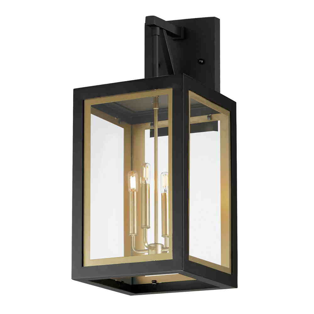 NEOCLASS Outdoor wall sconce Black, Gold - 30056CLBKGLD | MAXIM/ET3
