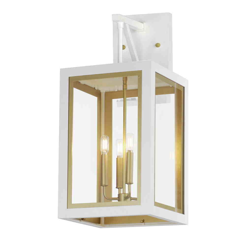 NEOCLASS Outdoor wall sconce White, Gold - 30056CLWTGLD | MAXIM/ET3