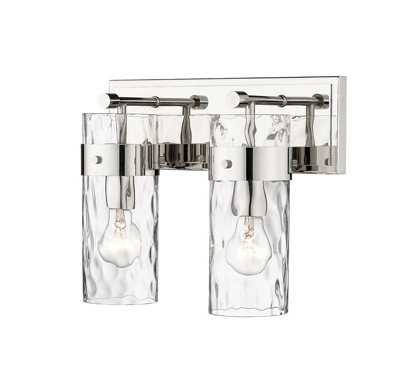 FONTAINE Bathroom wall sconce Nickel - 3035-2V-PN | Z-LITE