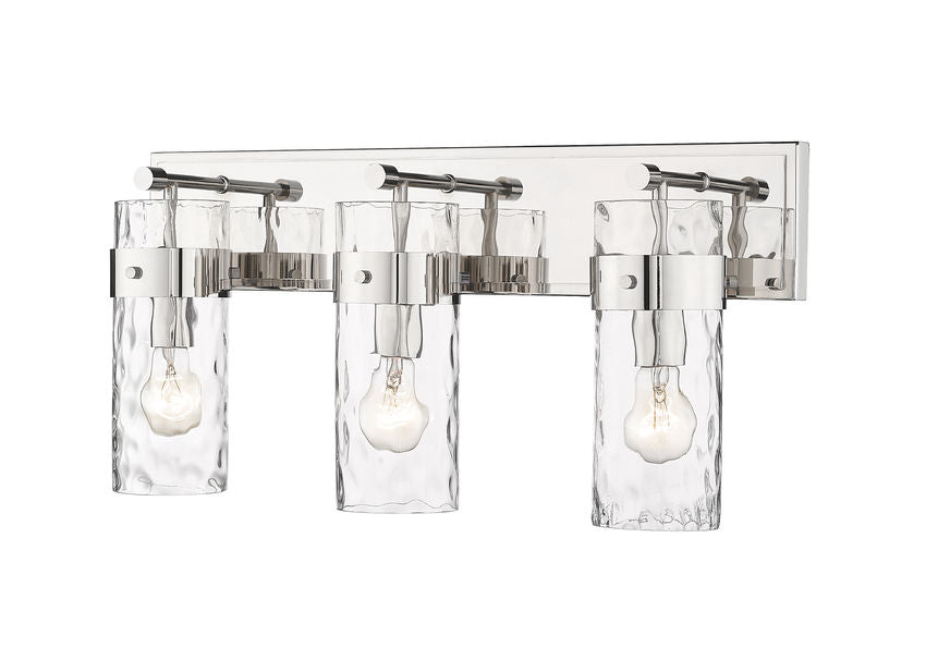 FONTAINE Bathroom wall sconce Nickel - 3035-3V-PN | Z-LITE