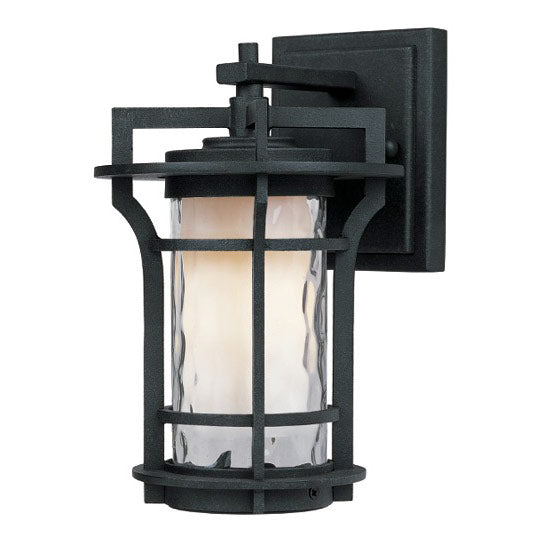 OAKVILLE Outdoor sconce Black - 30482WGBO | MAXIM/ET2
