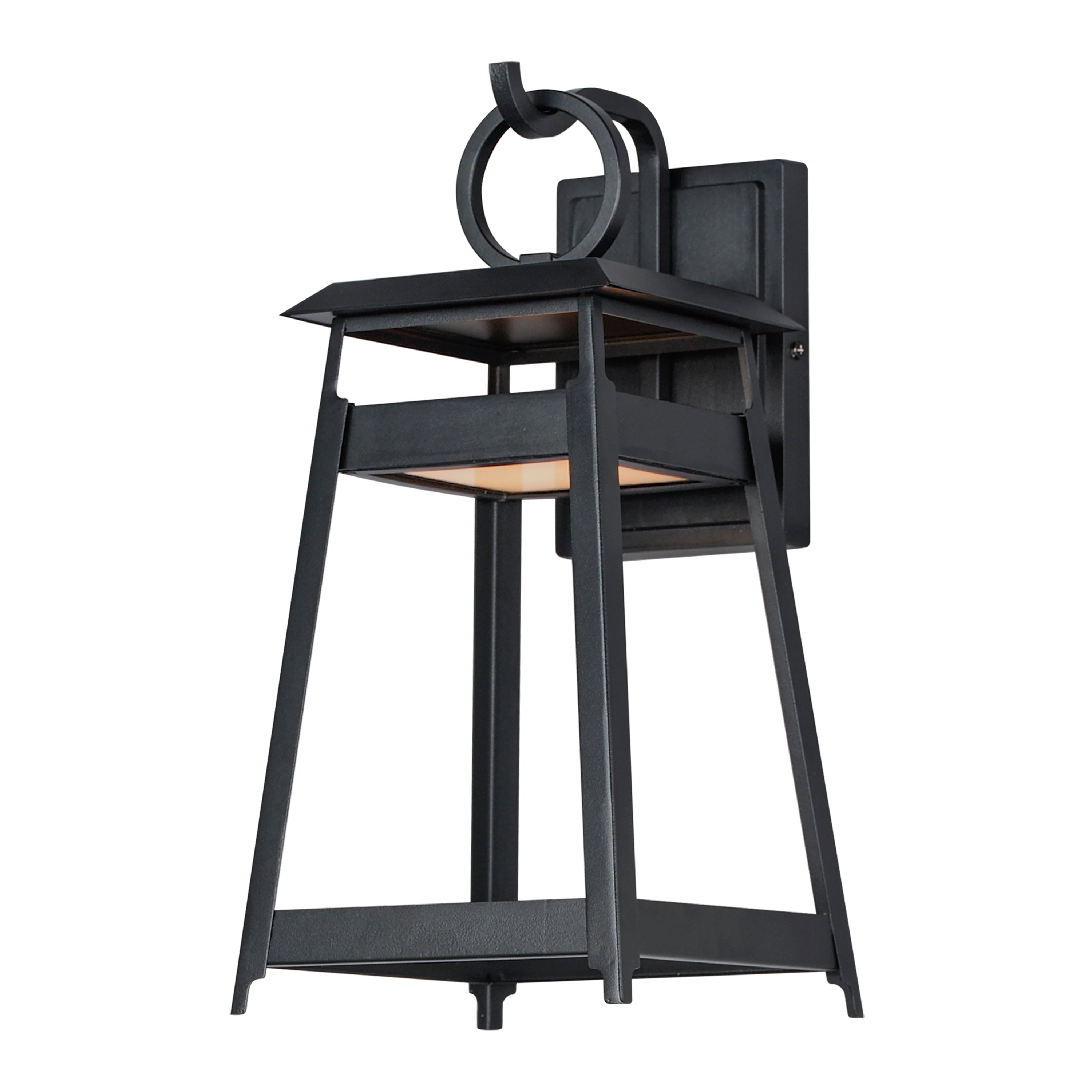 PAGODA Outdoor wall sconce Black INTEGRATED LED - 30744BK | MAXIM/ET3