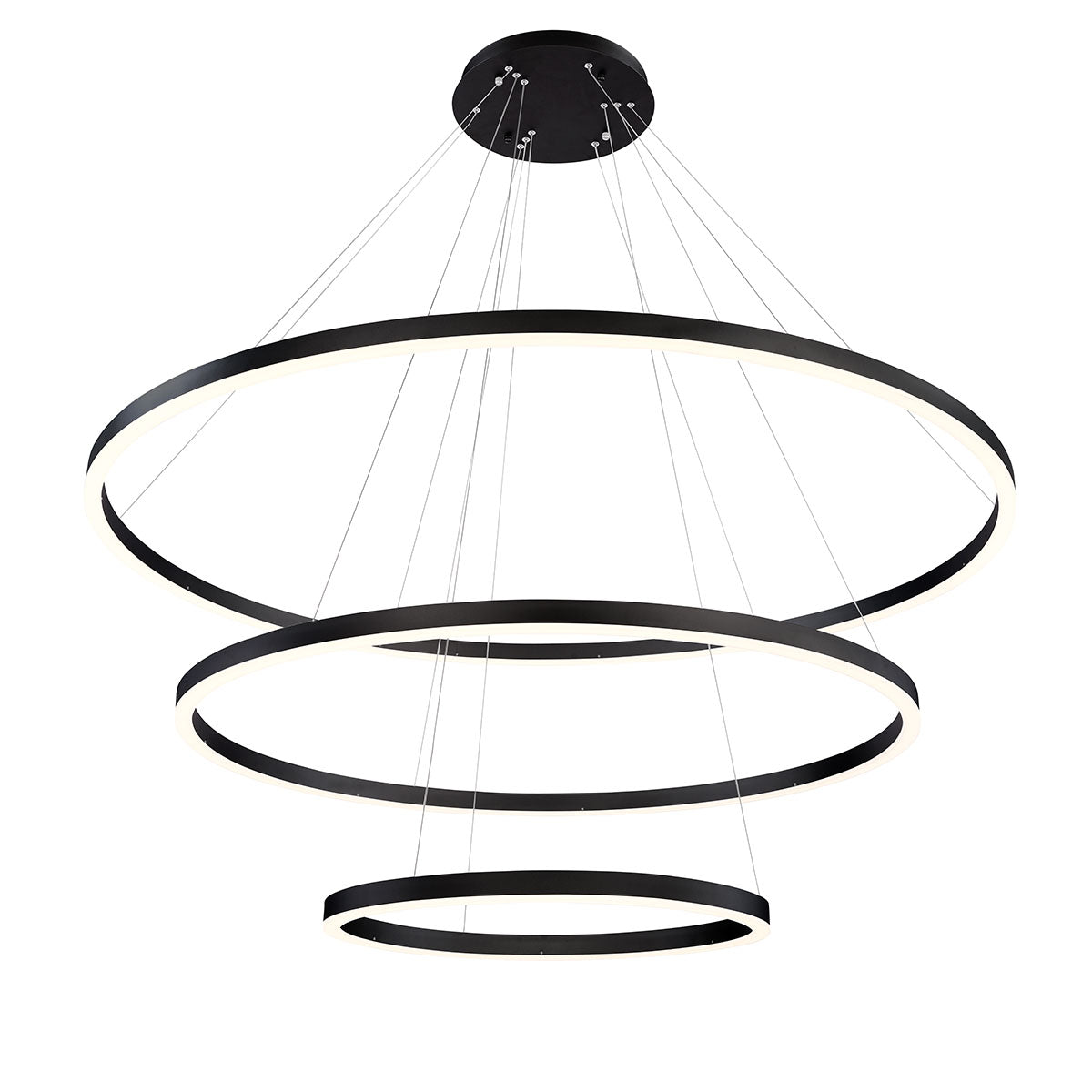 SPUNTO Chandelier Black - 31474-023 | EUROFASE