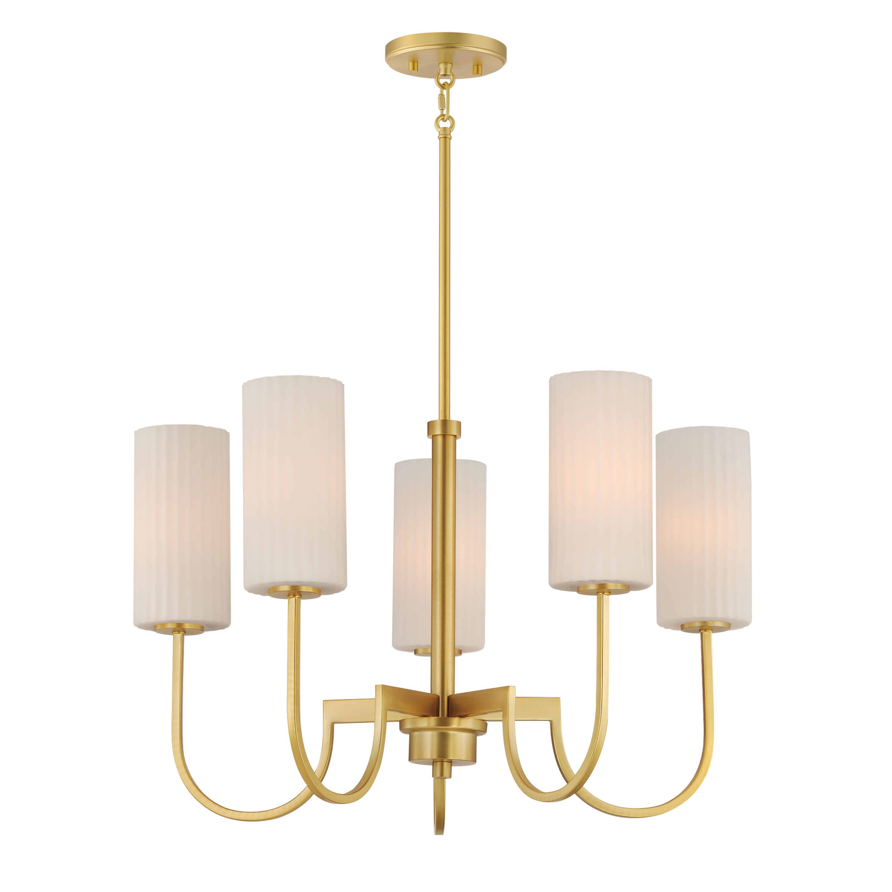 TOWN AND COUNTRY Chandelier Gold - 32005SWSBR | MAXIM/ET2