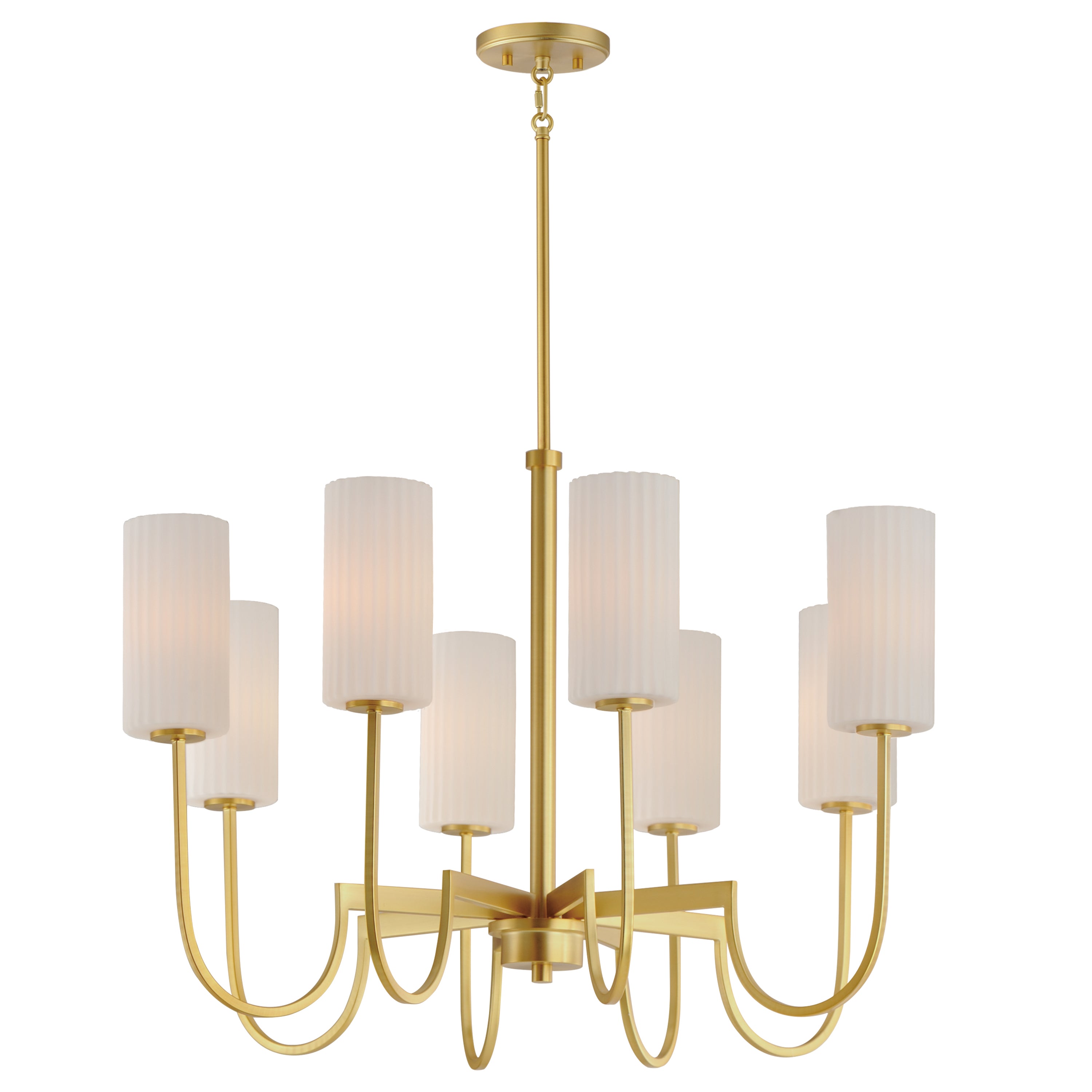 TOWN AND COUNTRY Chandelier Gold - 32008SWSBR | MAXIM/ET2