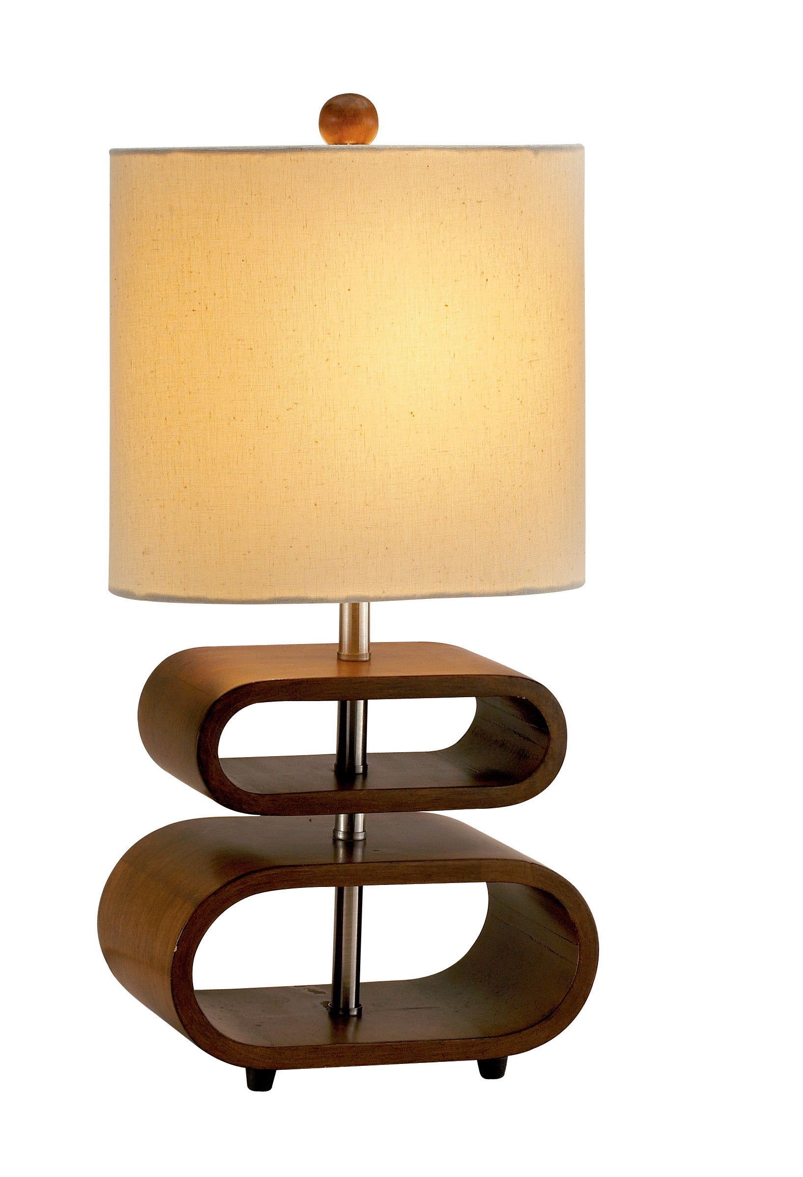 RHYTHEM Lampe sur table Brun - 3202-15 | ADESSO