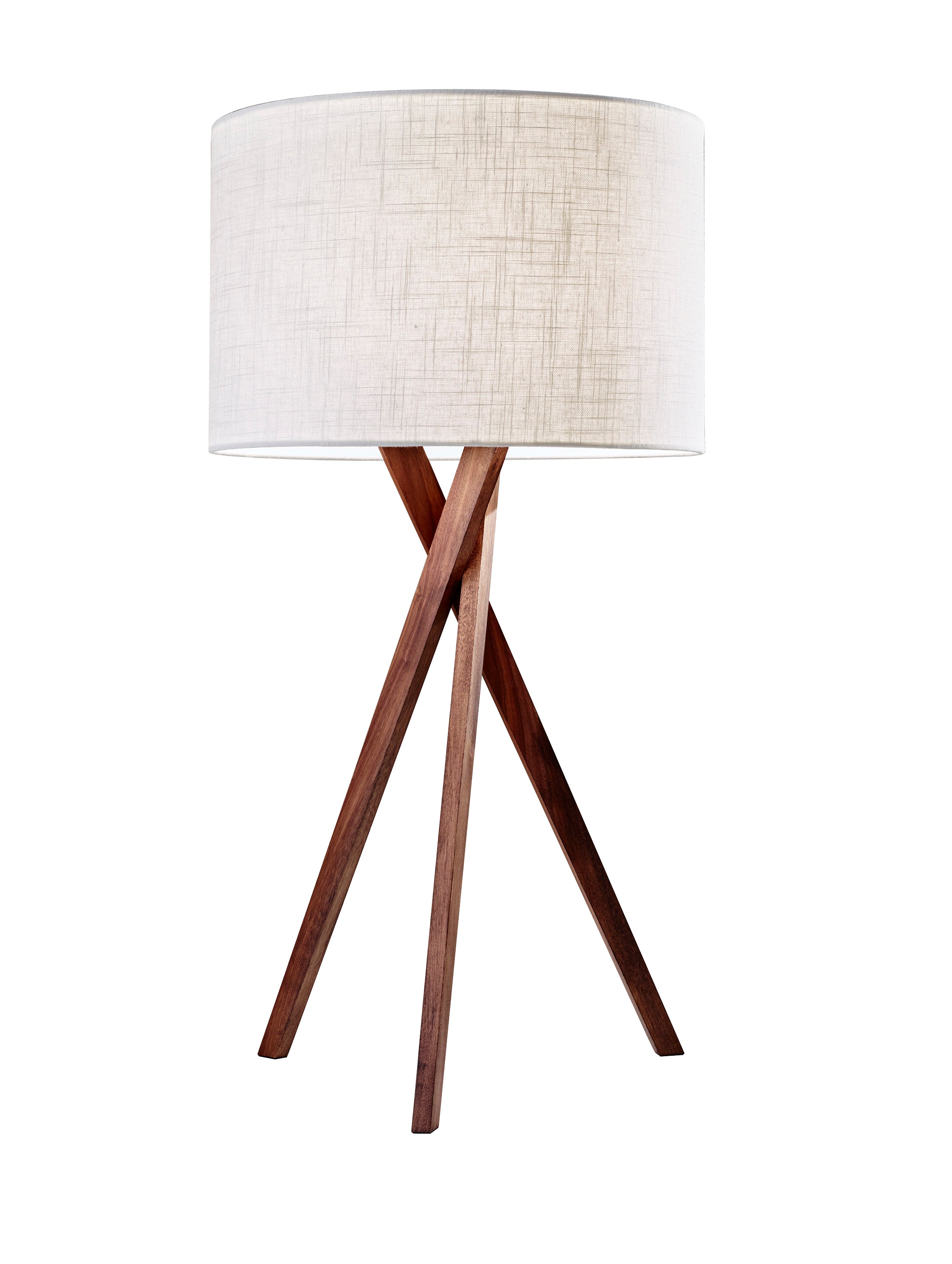 BROOKLYN Lampe sur table Bois - 3226-15 | ADESSO
