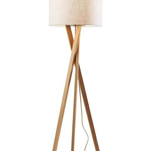 BROOKLYN Floor lamp Wood - 3227-12 | ADESSO