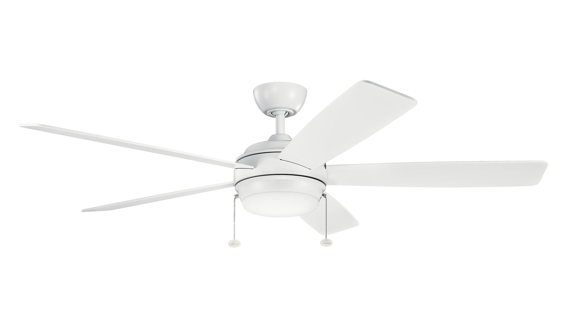 STARKK Ventilateur Blanc DEL INTÉGRÉ - 330180MWH | KICHLER