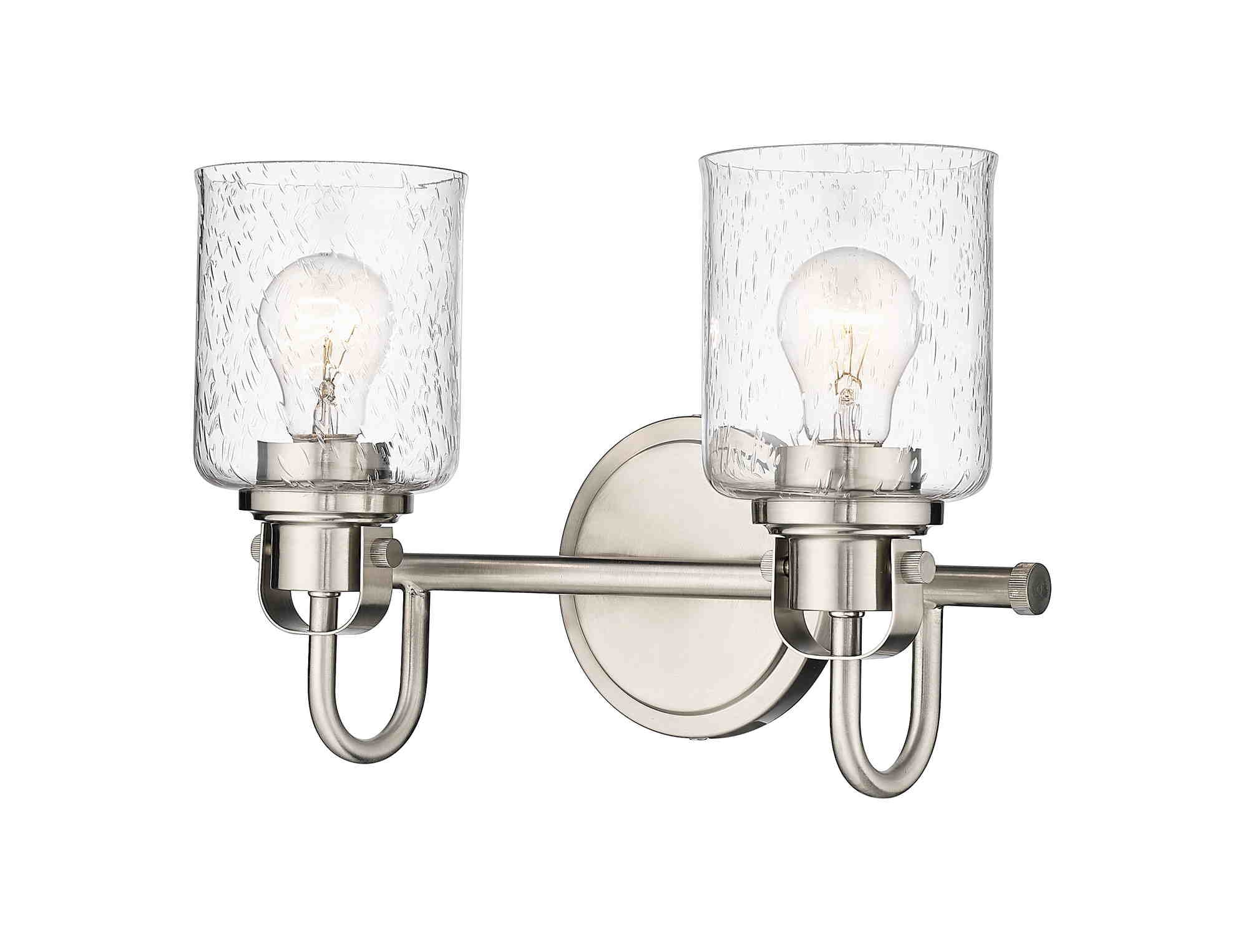 KINSLEY Murale salle de bain Nickel - 340-2V-BN | Z-LITE