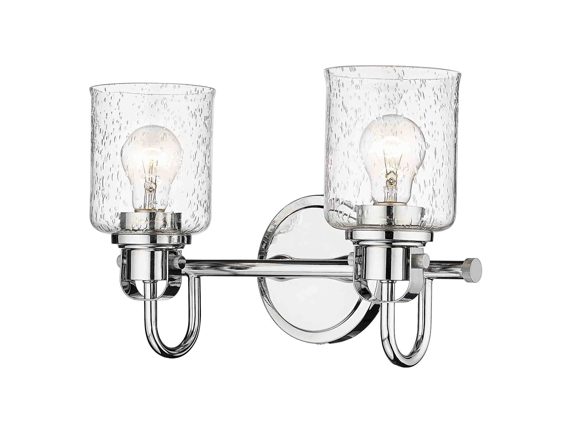 KINSLEY Murale salle de bain Chrome - 340-2V-CH | Z-LITE