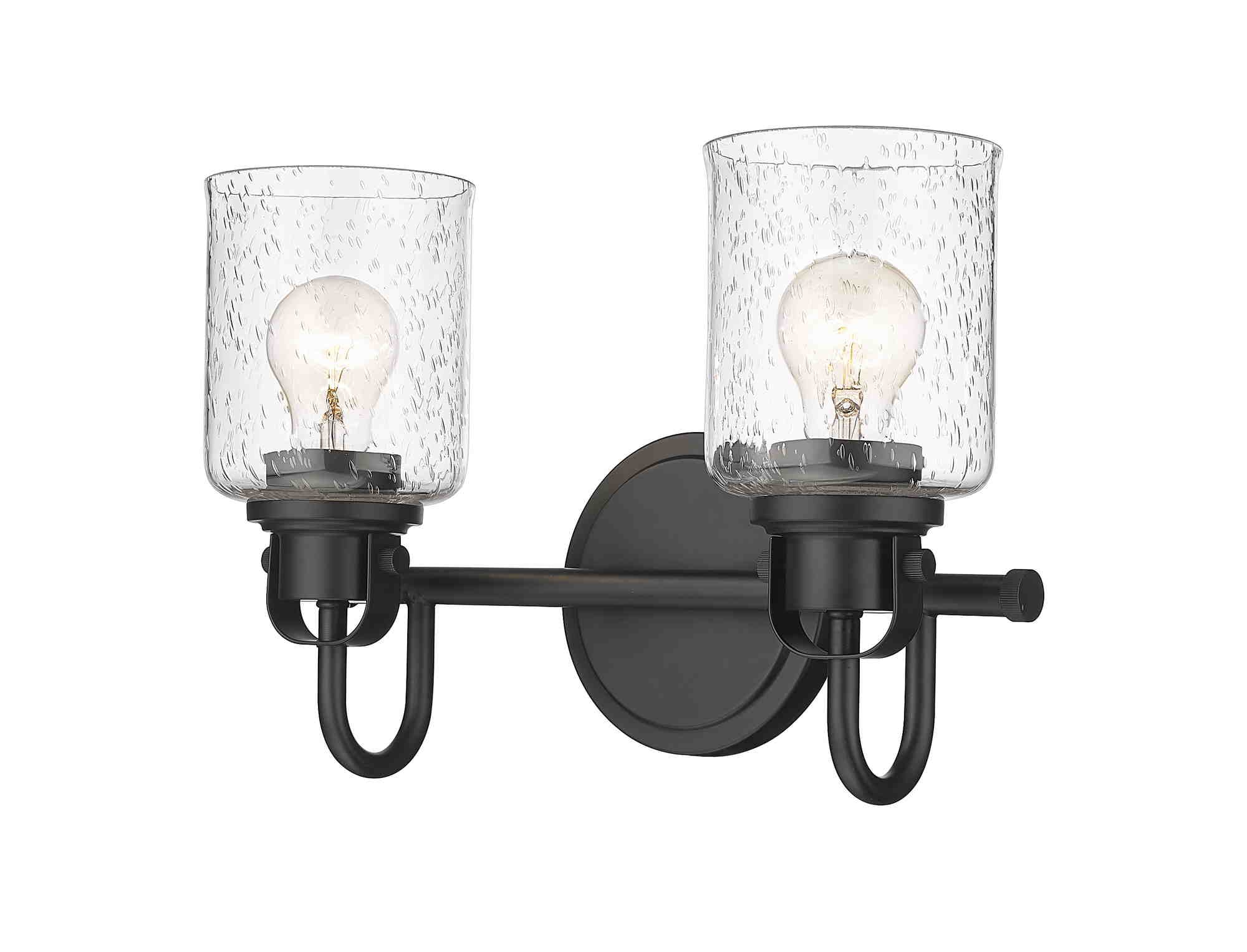 KINSLEY Murale salle de bain Noir - 340-2V-MB | Z-LITE