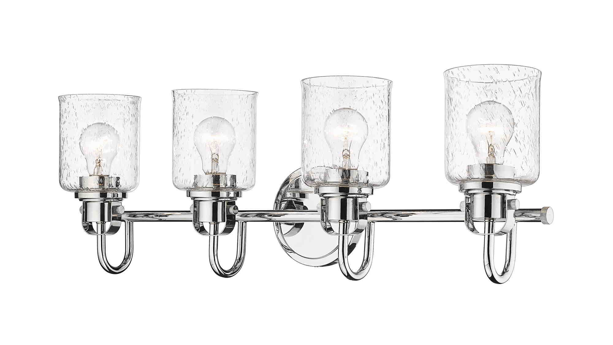 KINSLEY Bathroom wall sconce Chrome - 340-4V-CH | Z-LITE