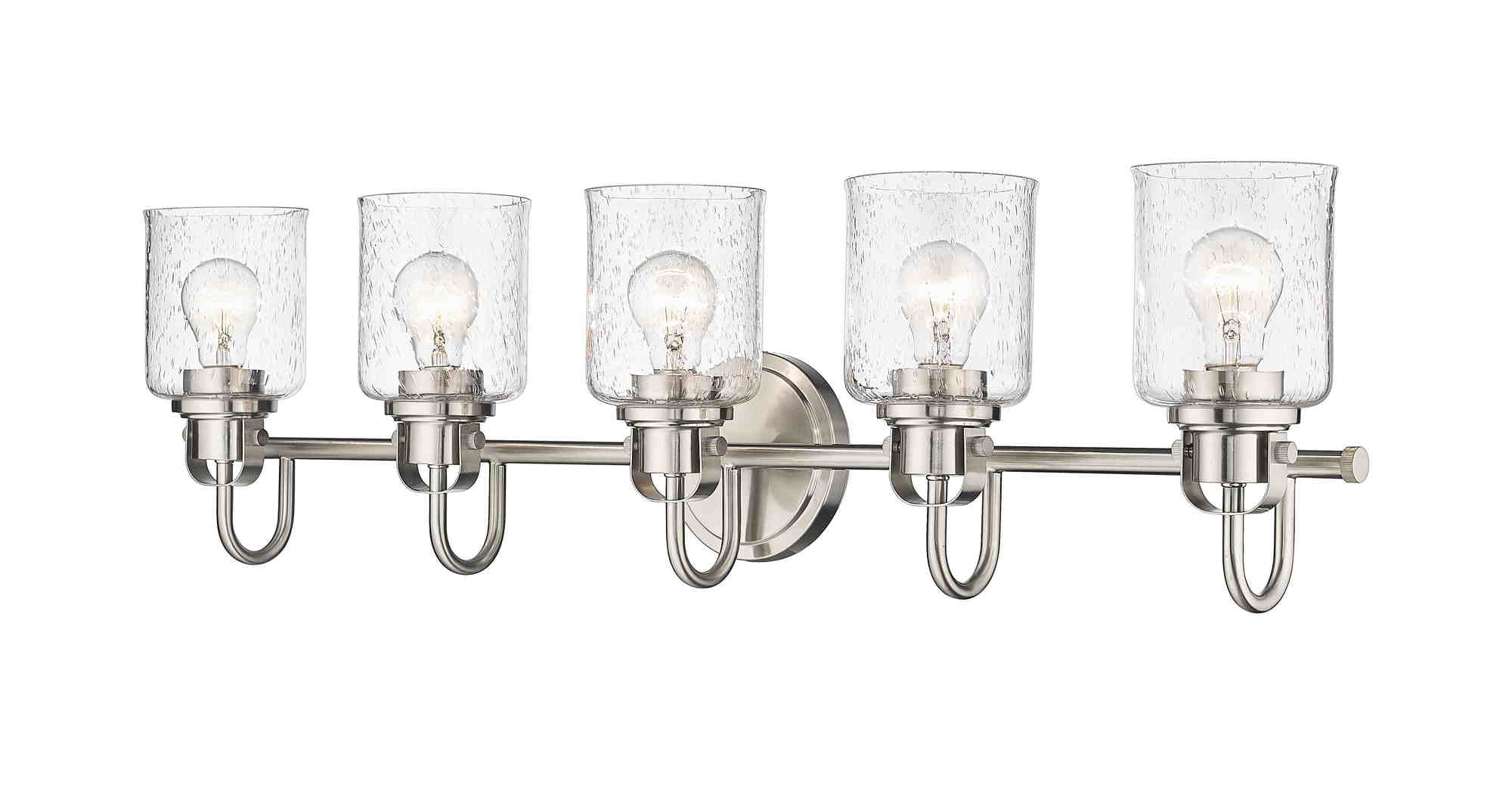 KINSLEY Murale salle de bain Nickel - 340-5V-BN | Z-LITE