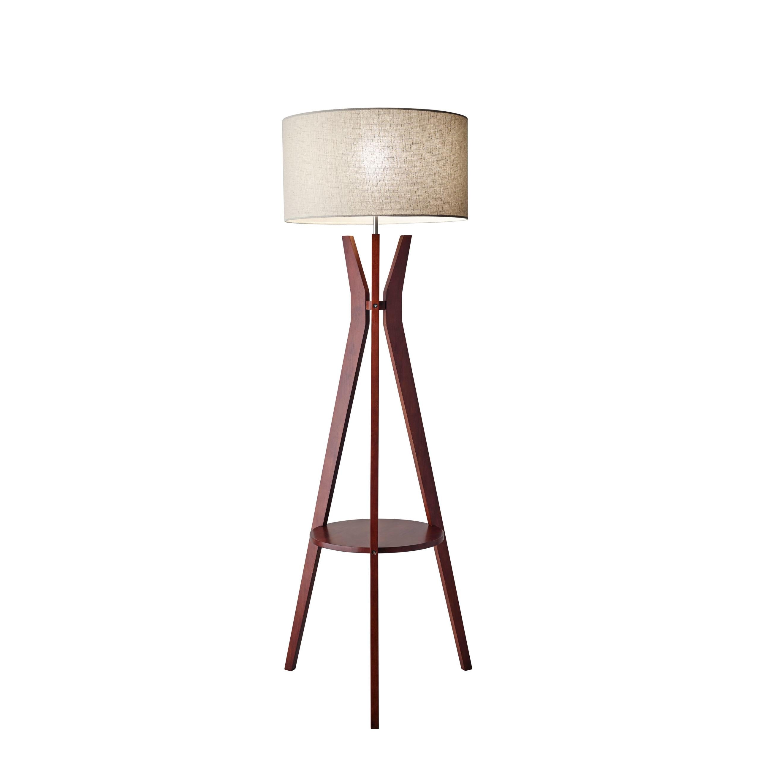 DAVIS Floor lamp Wood - 3471-15 | ADESSO