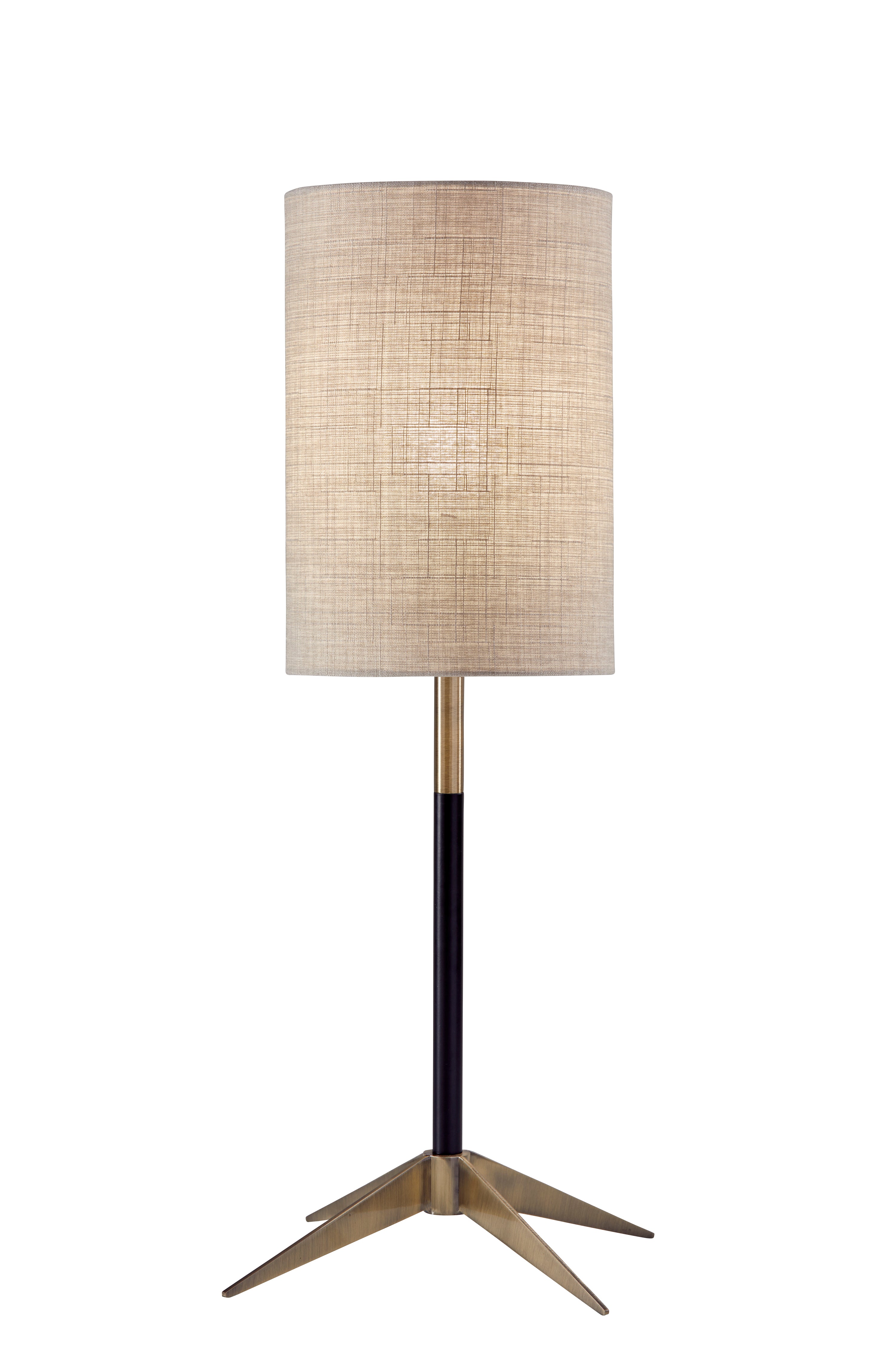 DAVIS Table lamp Black, Gold - 3473-01 | ADESSO